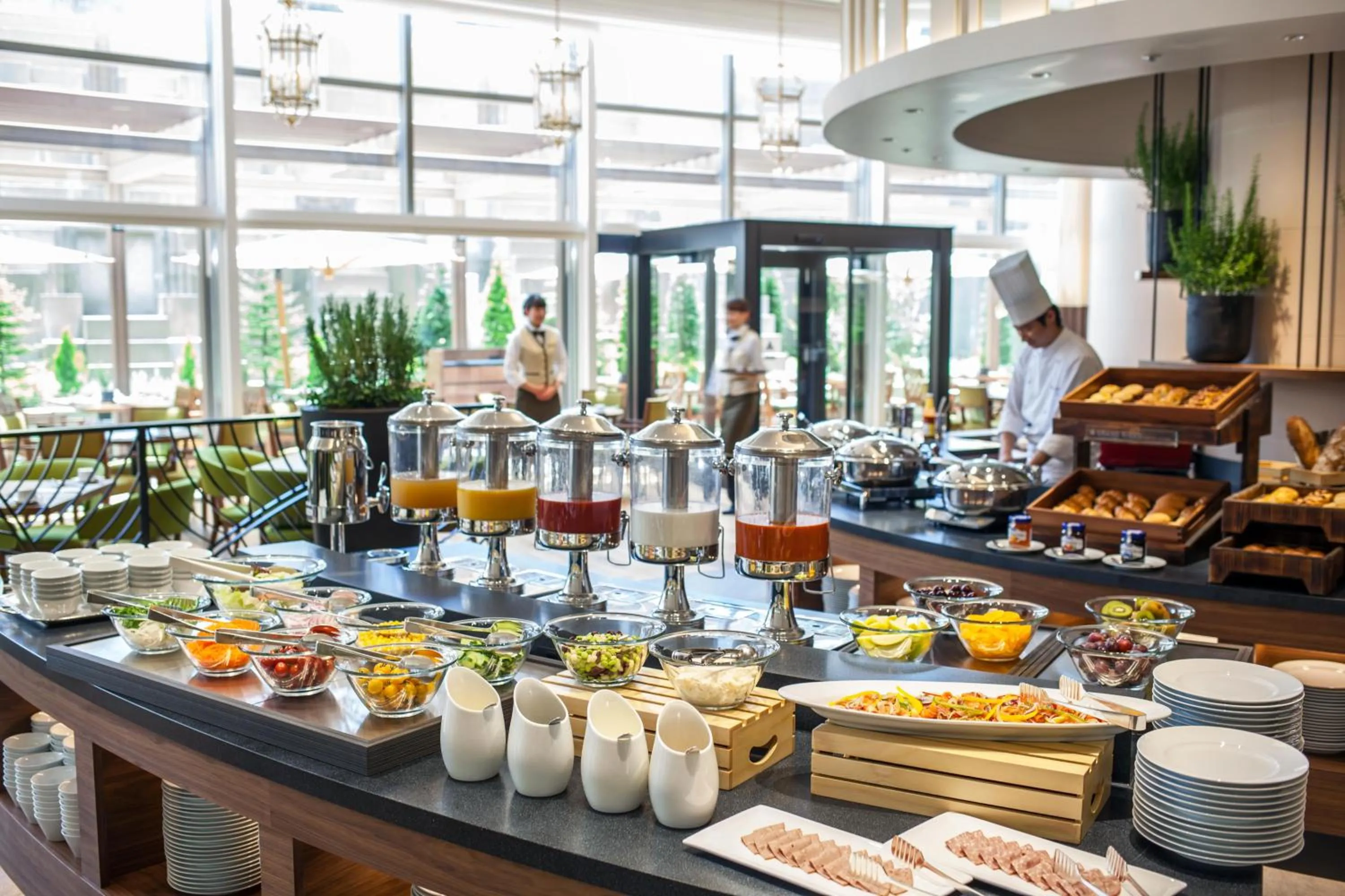 Buffet breakfast in Grand Nikko Tokyo Daiba