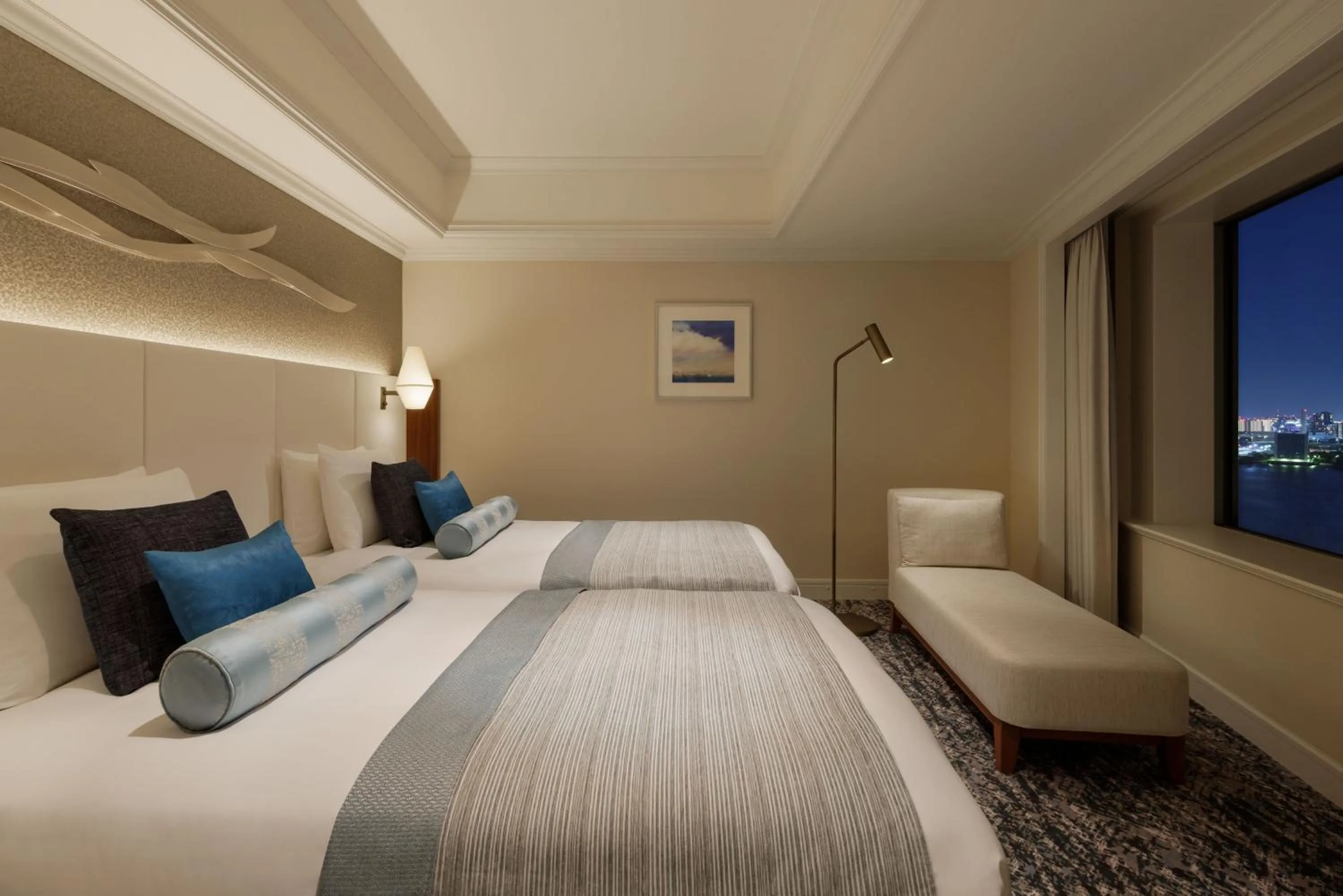 Bed in Grand Nikko Tokyo Daiba