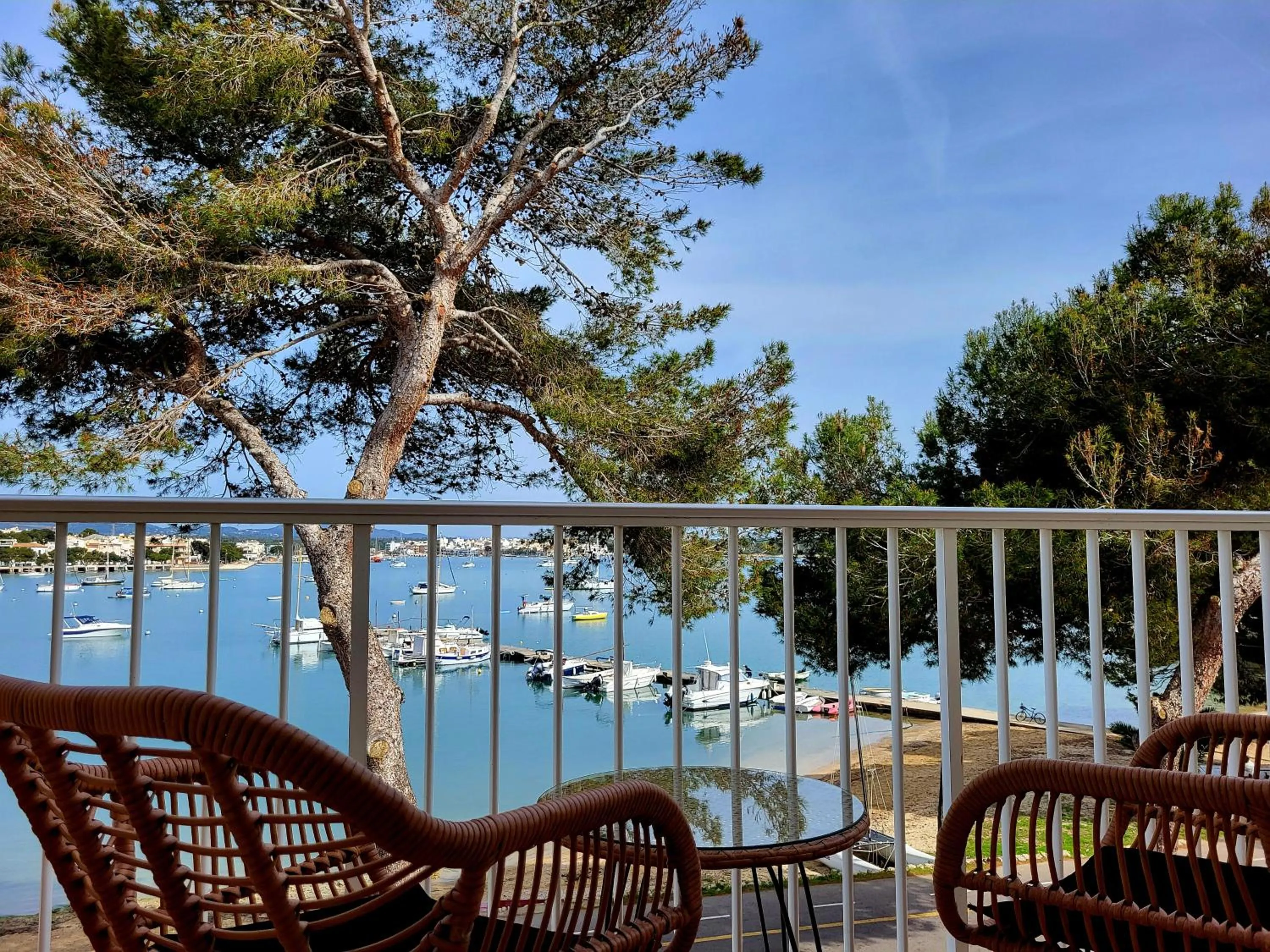 Natural landscape in Hostal Bahía Azul