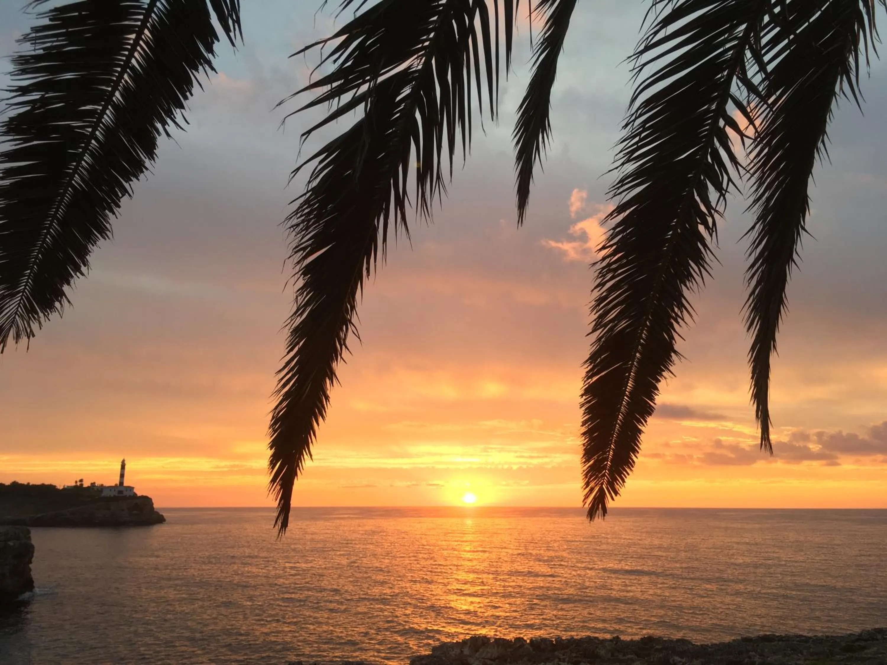 Sunrise in Hostal Bahía Azul
