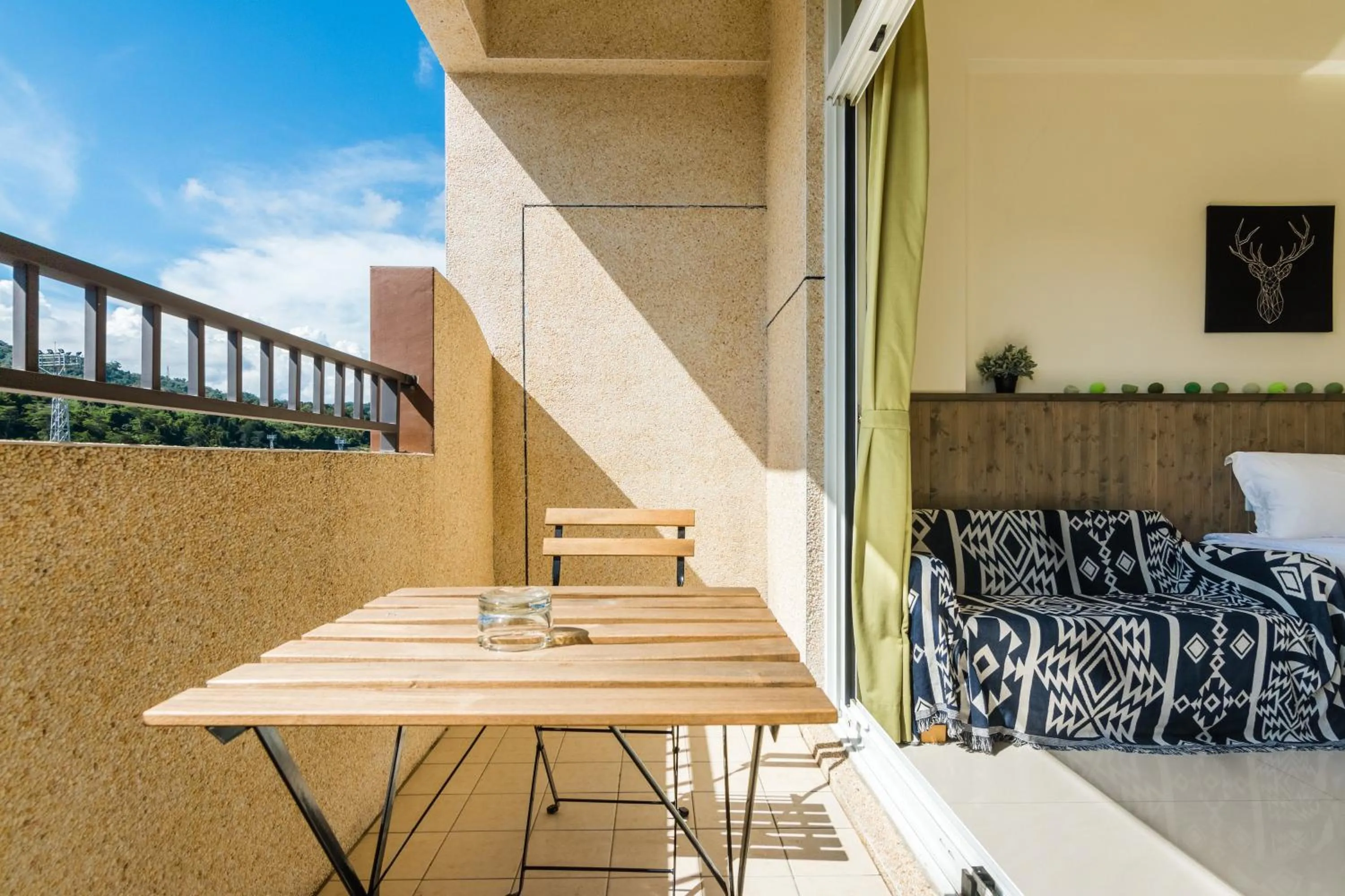 Balcony/Terrace in Cozy Green Guesthouse