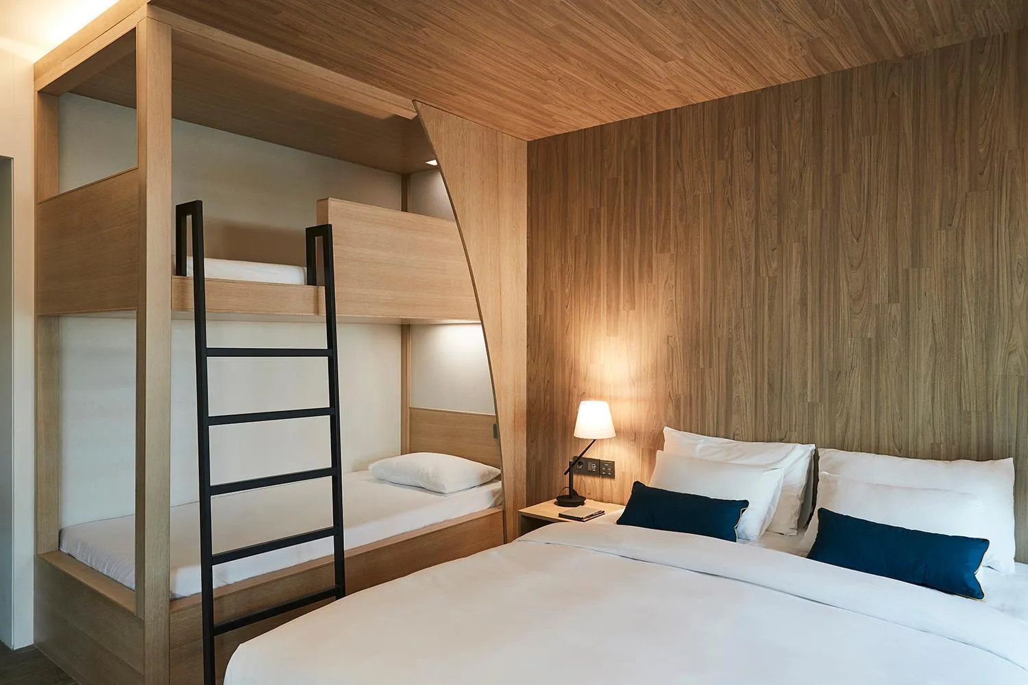 Bed in The Suites Hotel Jeju