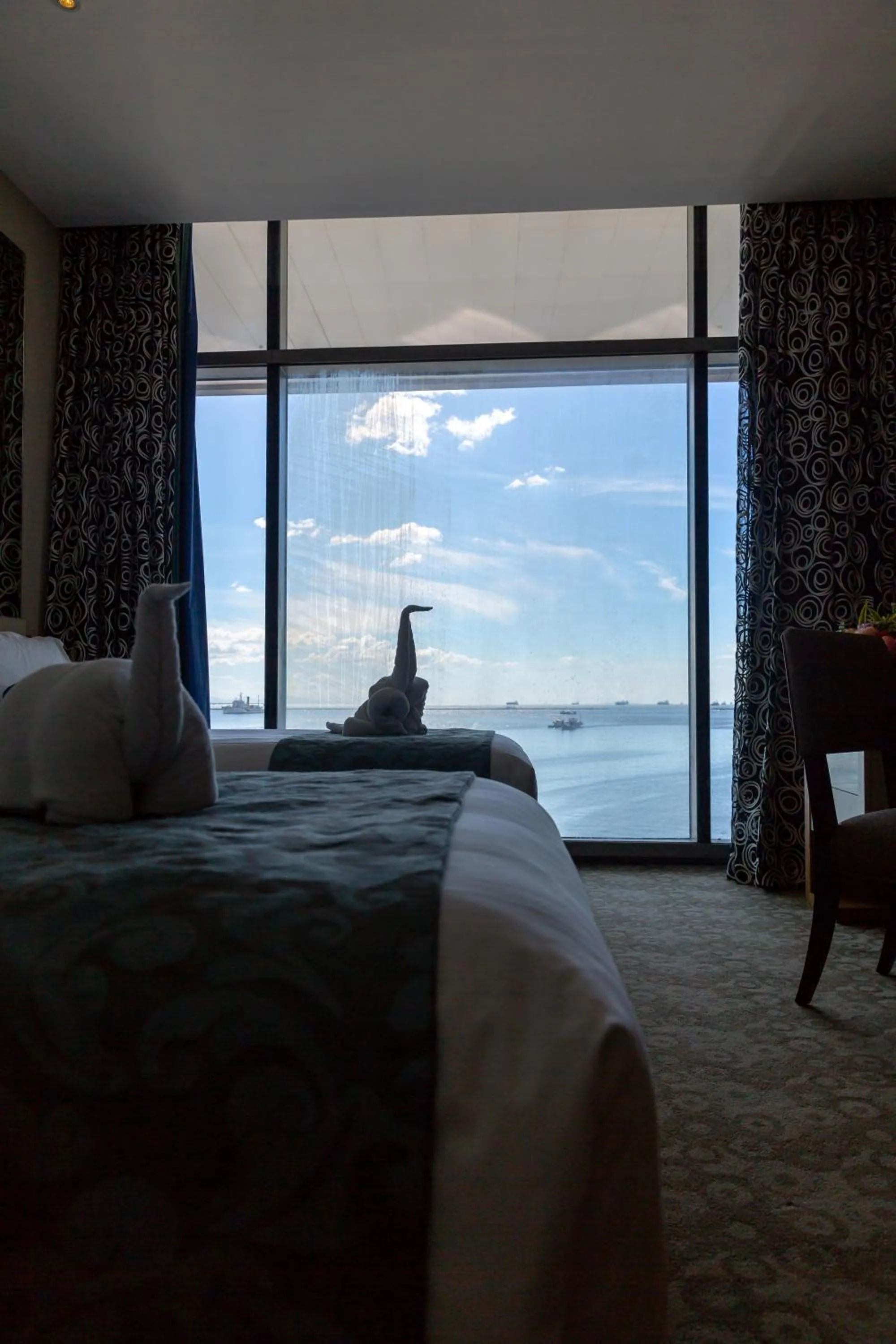 Sea view, Bed in Hotel H2O