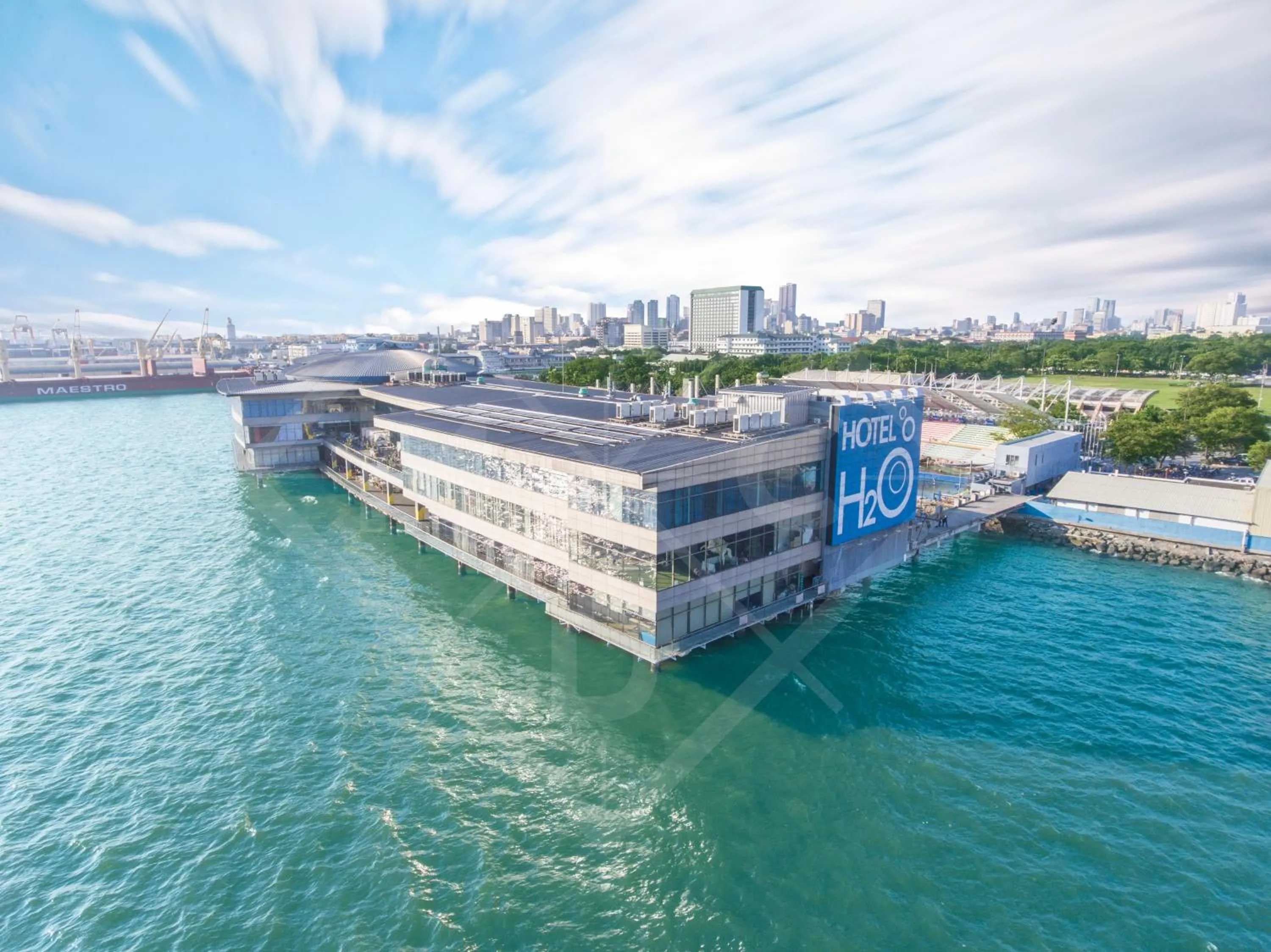 Bird's eye view in Hotel H2O