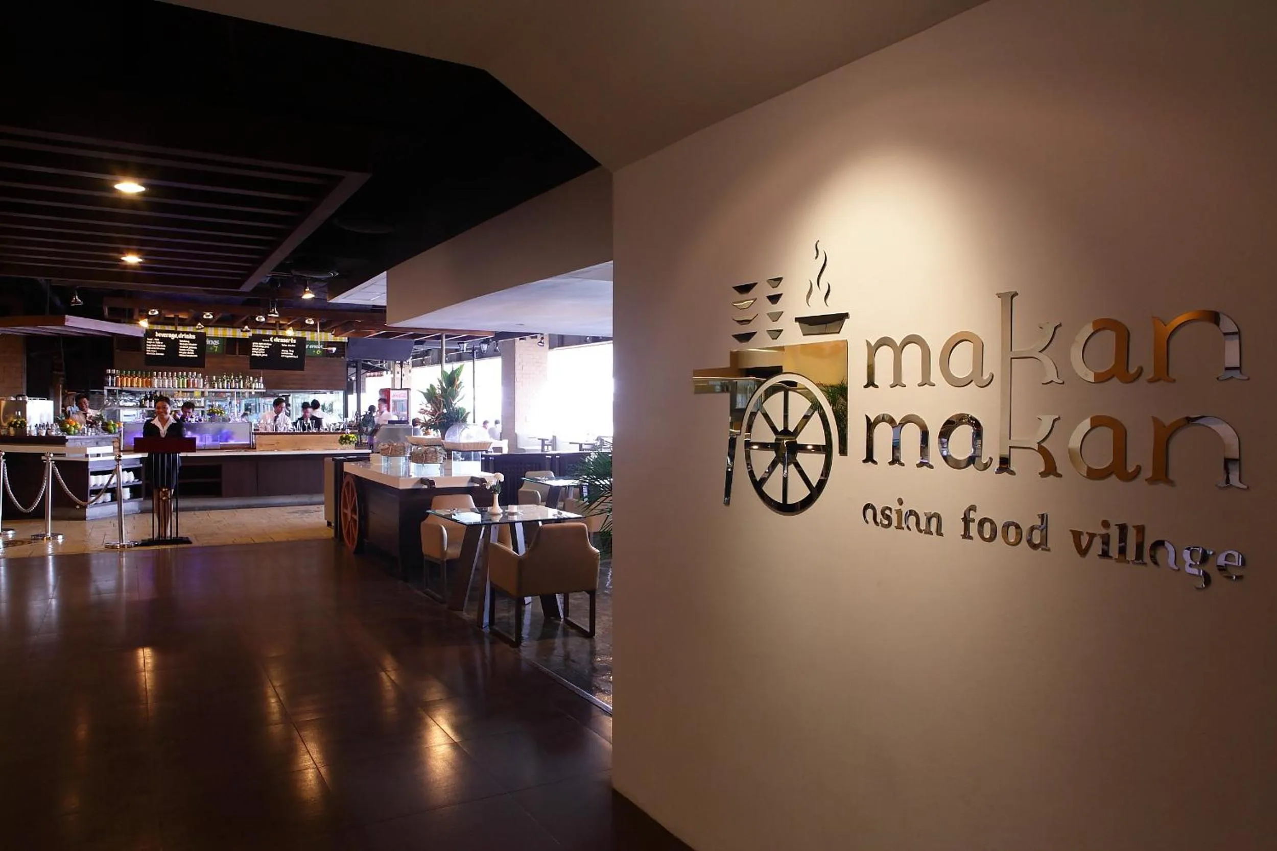 Restaurant/places to eat in Hotel H2O