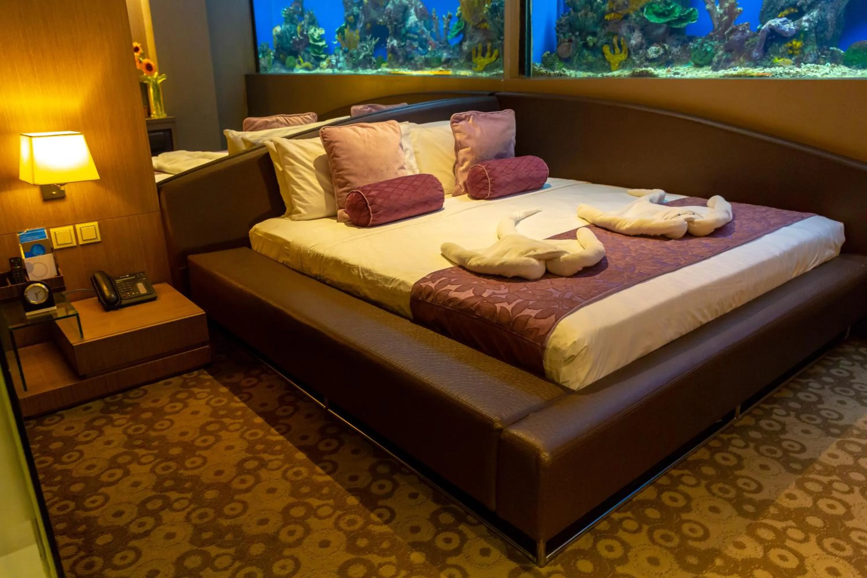 Bed in Hotel H2O