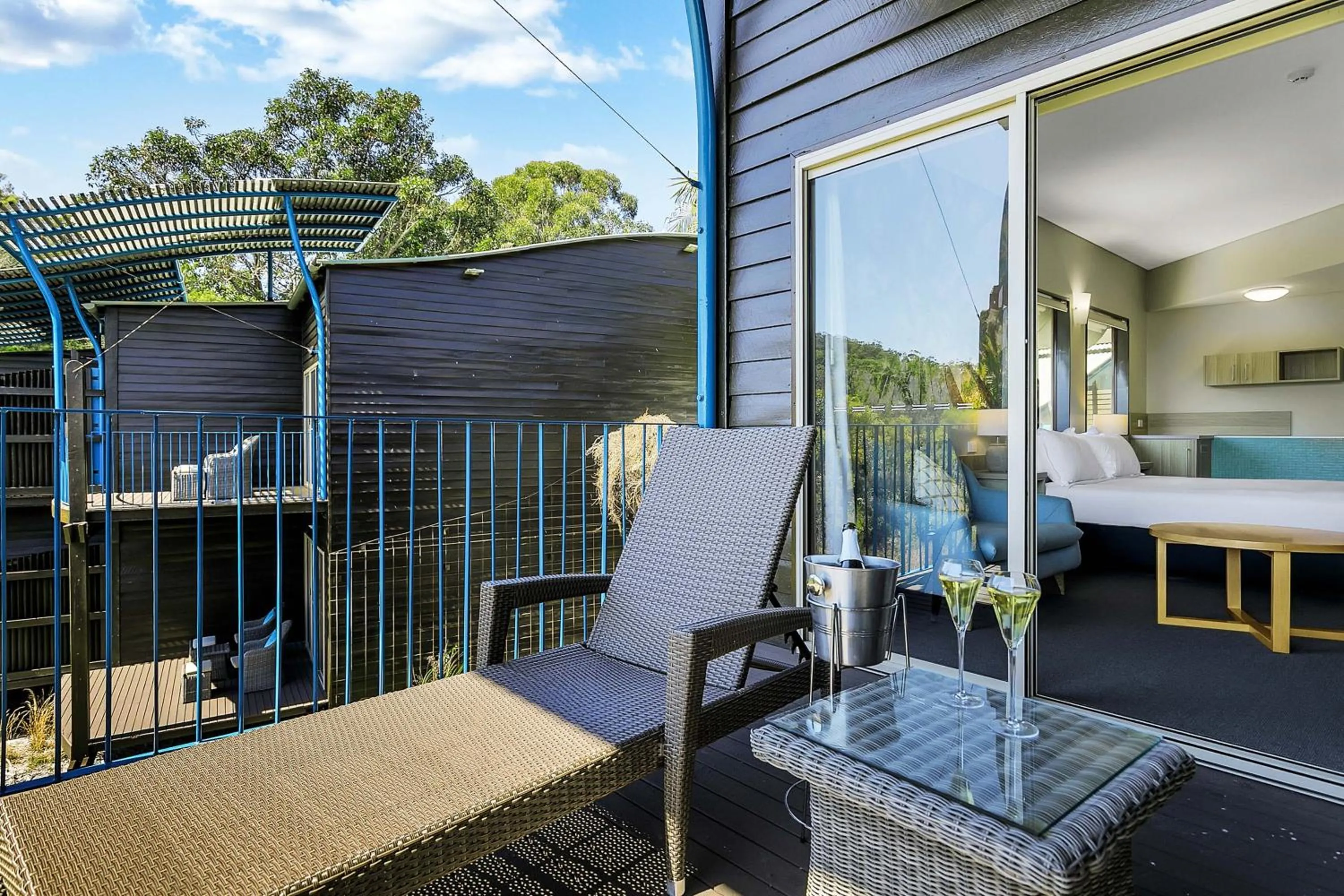 Balcony/Terrace in Kingfisher Bay Resort