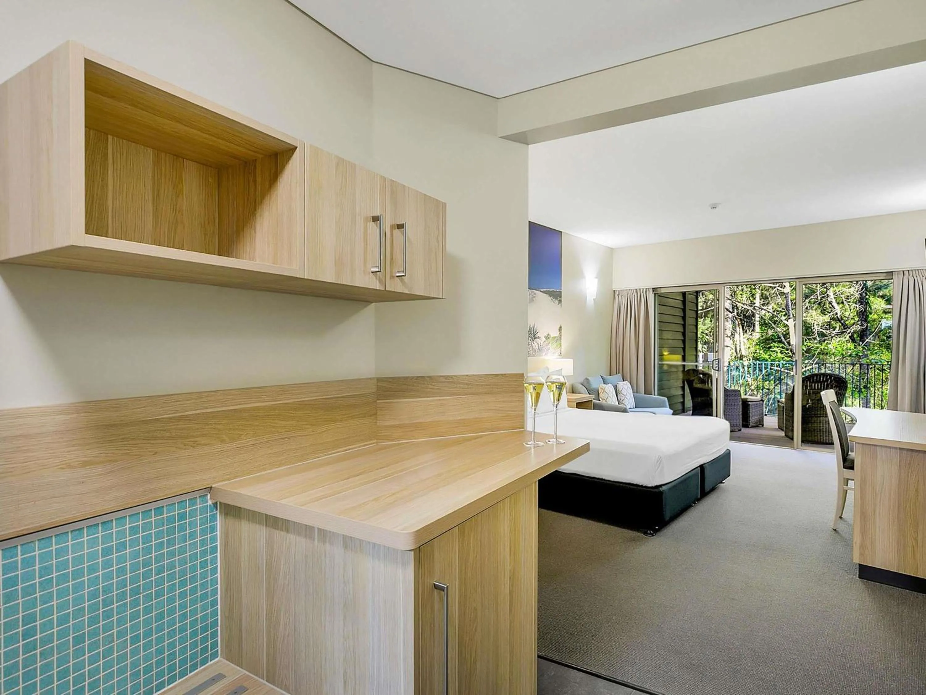 Bedroom in Kingfisher Bay Resort