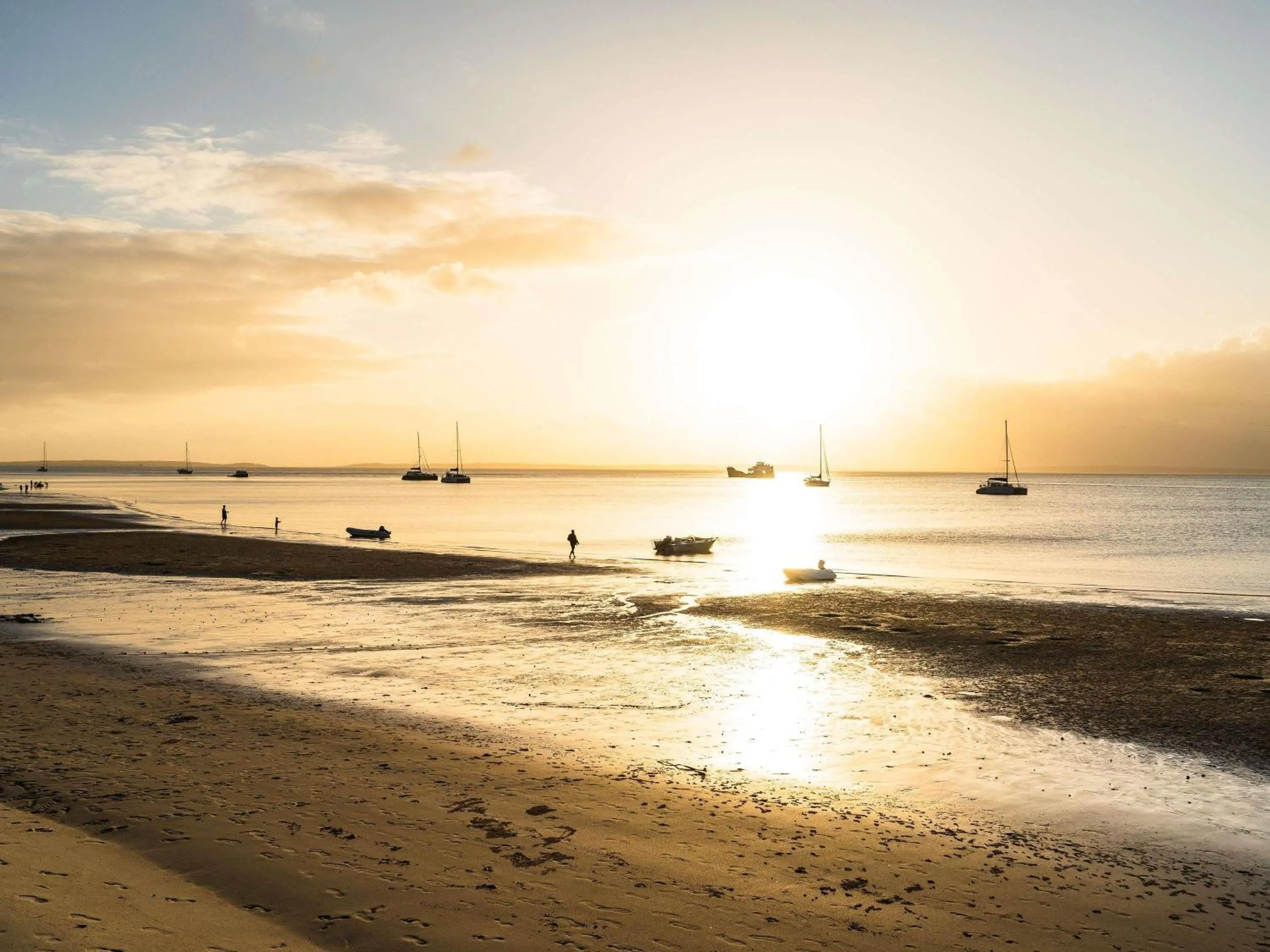 Property building in Kingfisher Bay Resort