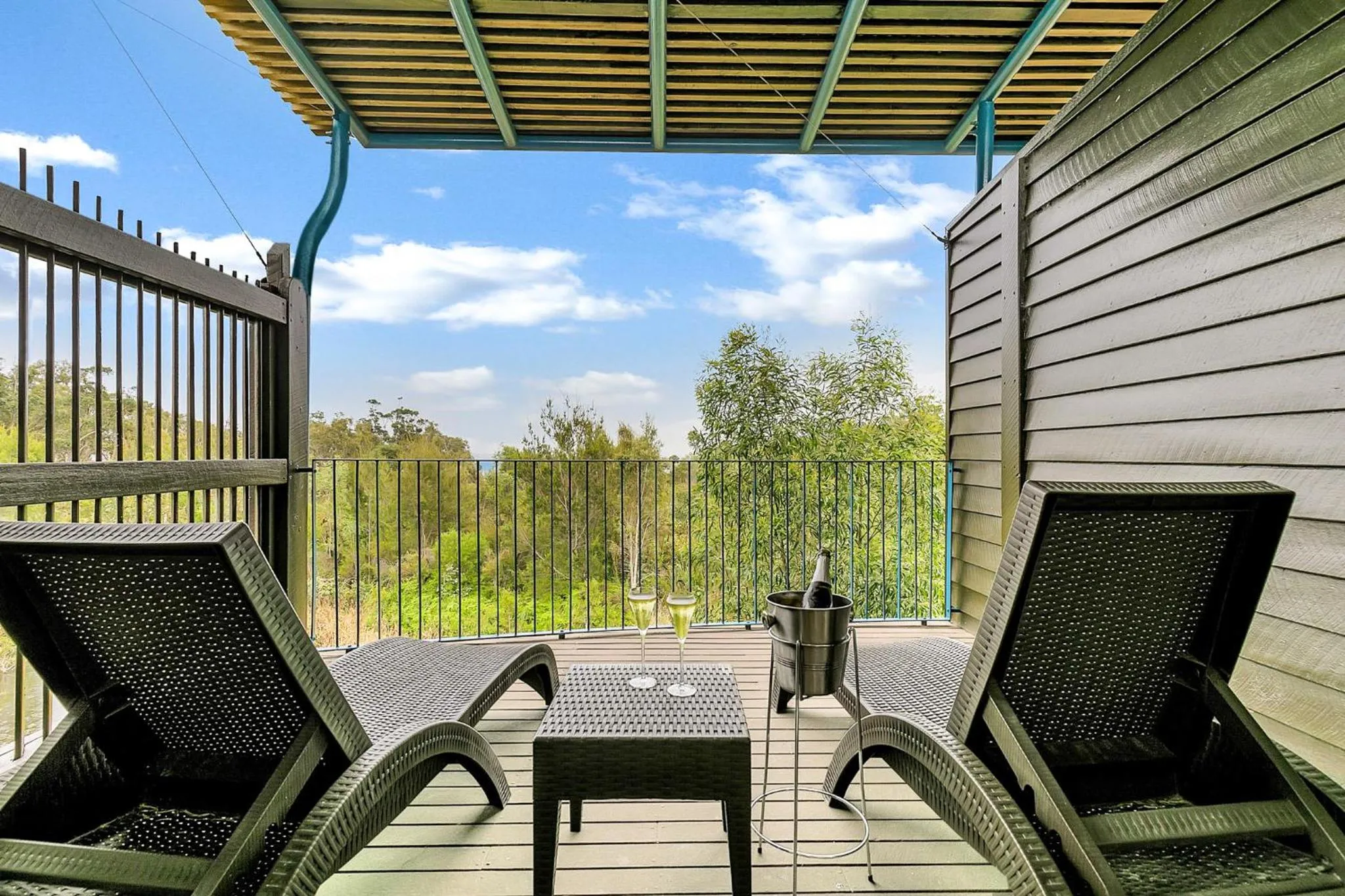 Balcony/Terrace in Kingfisher Bay Resort