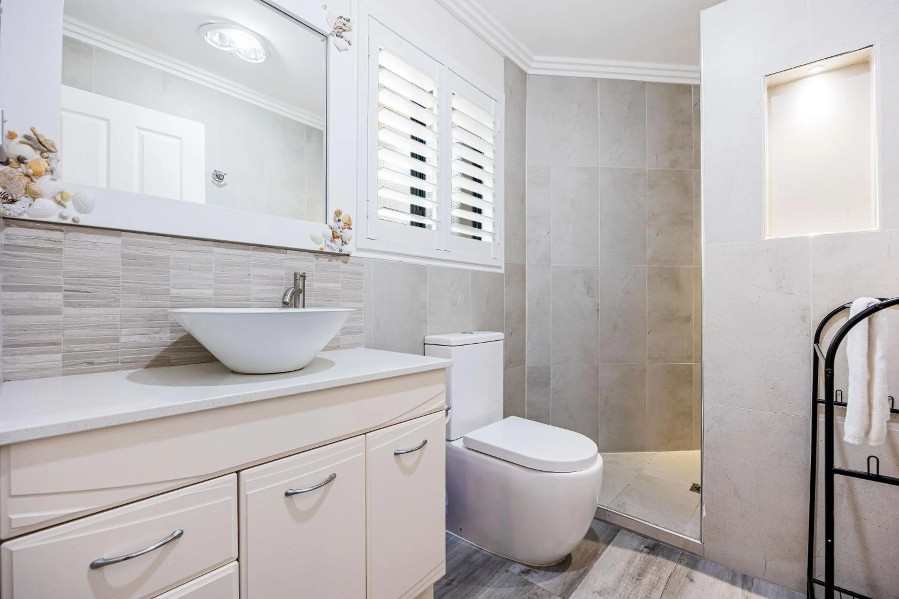 Bathroom in Grange Resort Hervey Bay