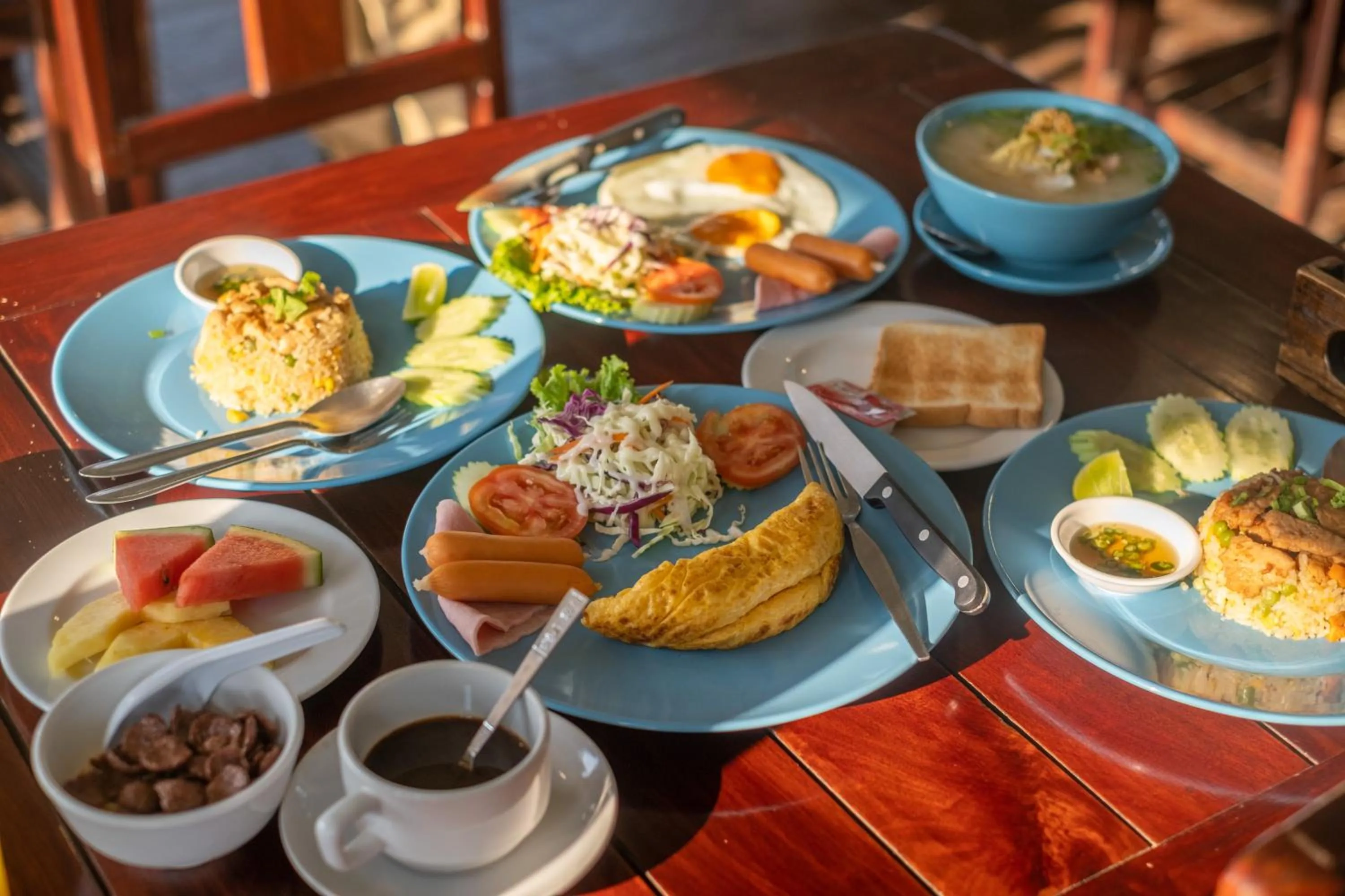 Breakfast in Rocky Point Resort