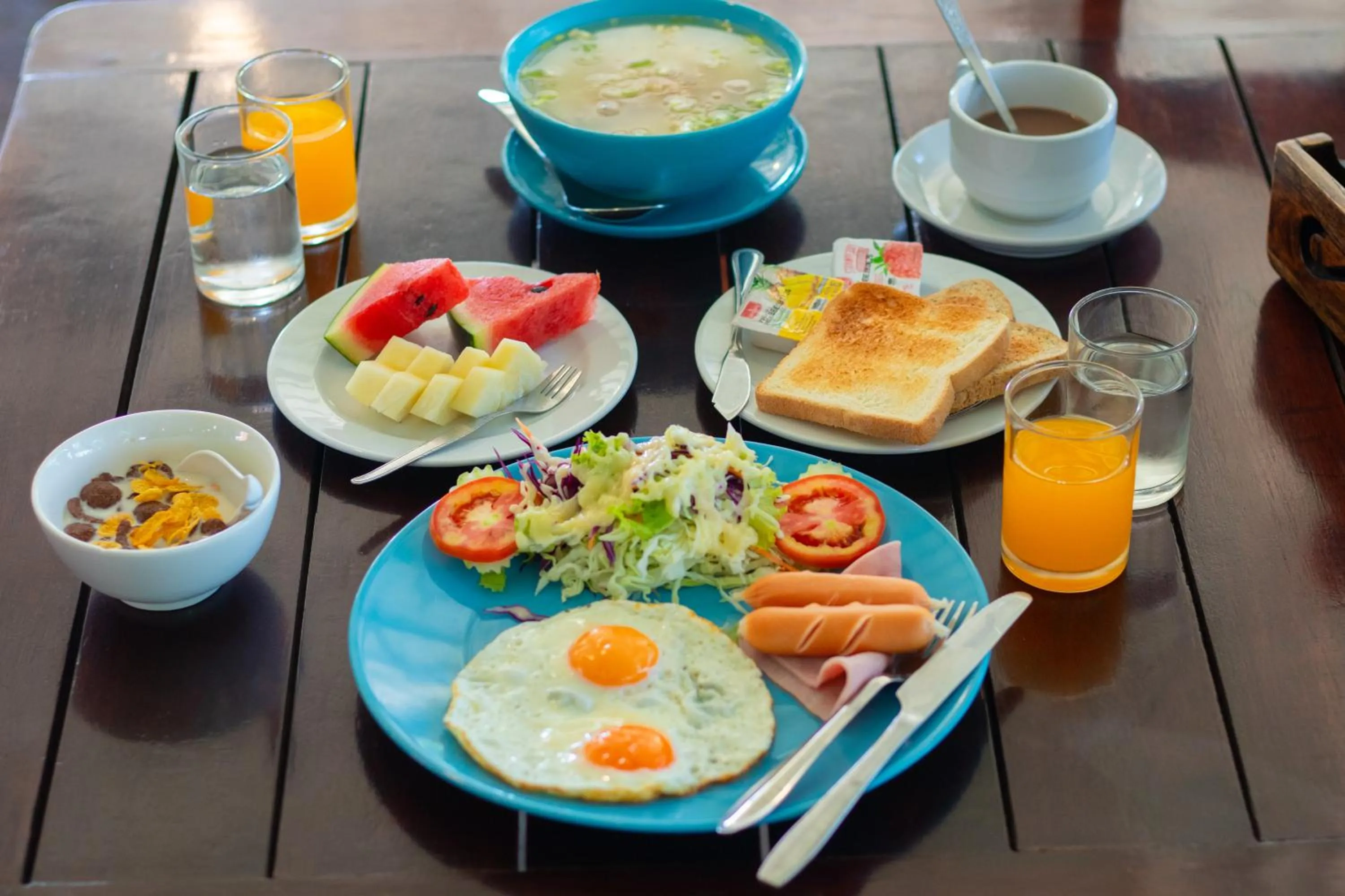 Breakfast in Rocky Point Resort