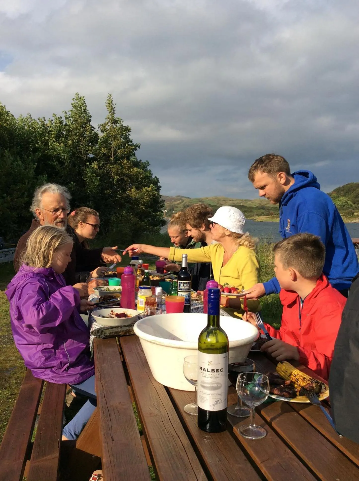Children play ground in Oban Seil Farm The Bothy