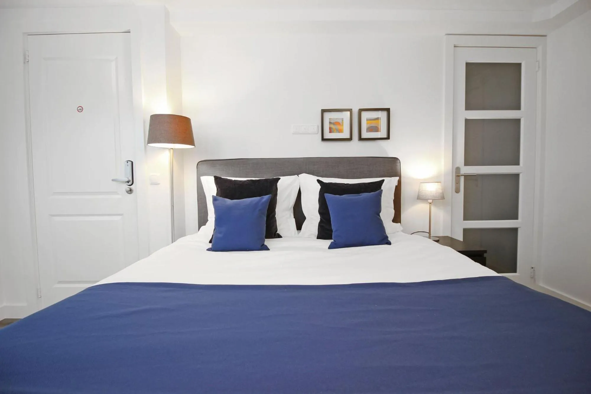 Bed in Guesthouse Prinsencanal 1