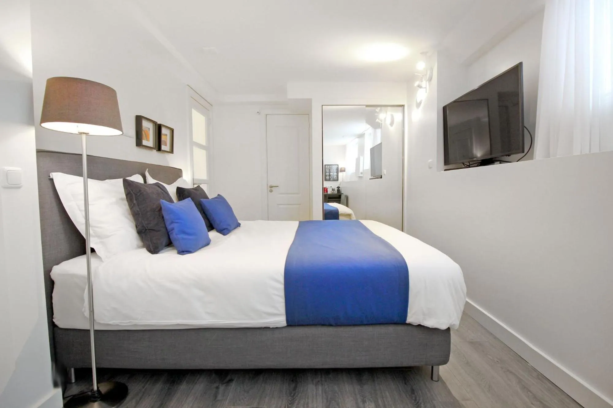 Bed in Guesthouse Prinsencanal 1