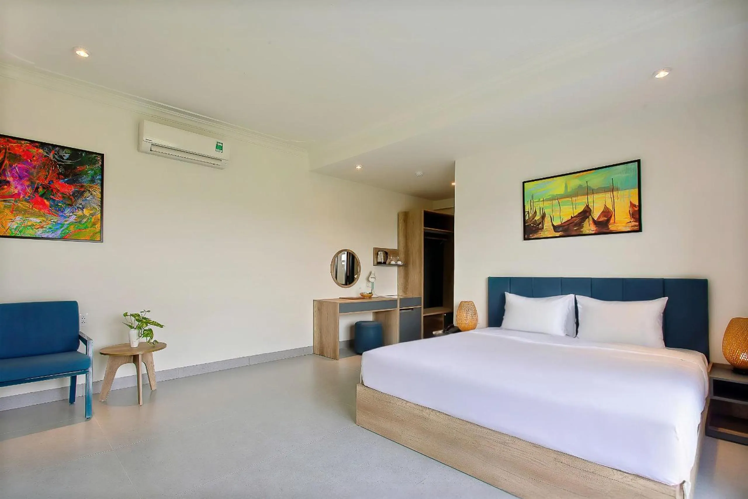 Photo of the whole room, Bed in Hoi An Aurora Riverside Hotel and Spa