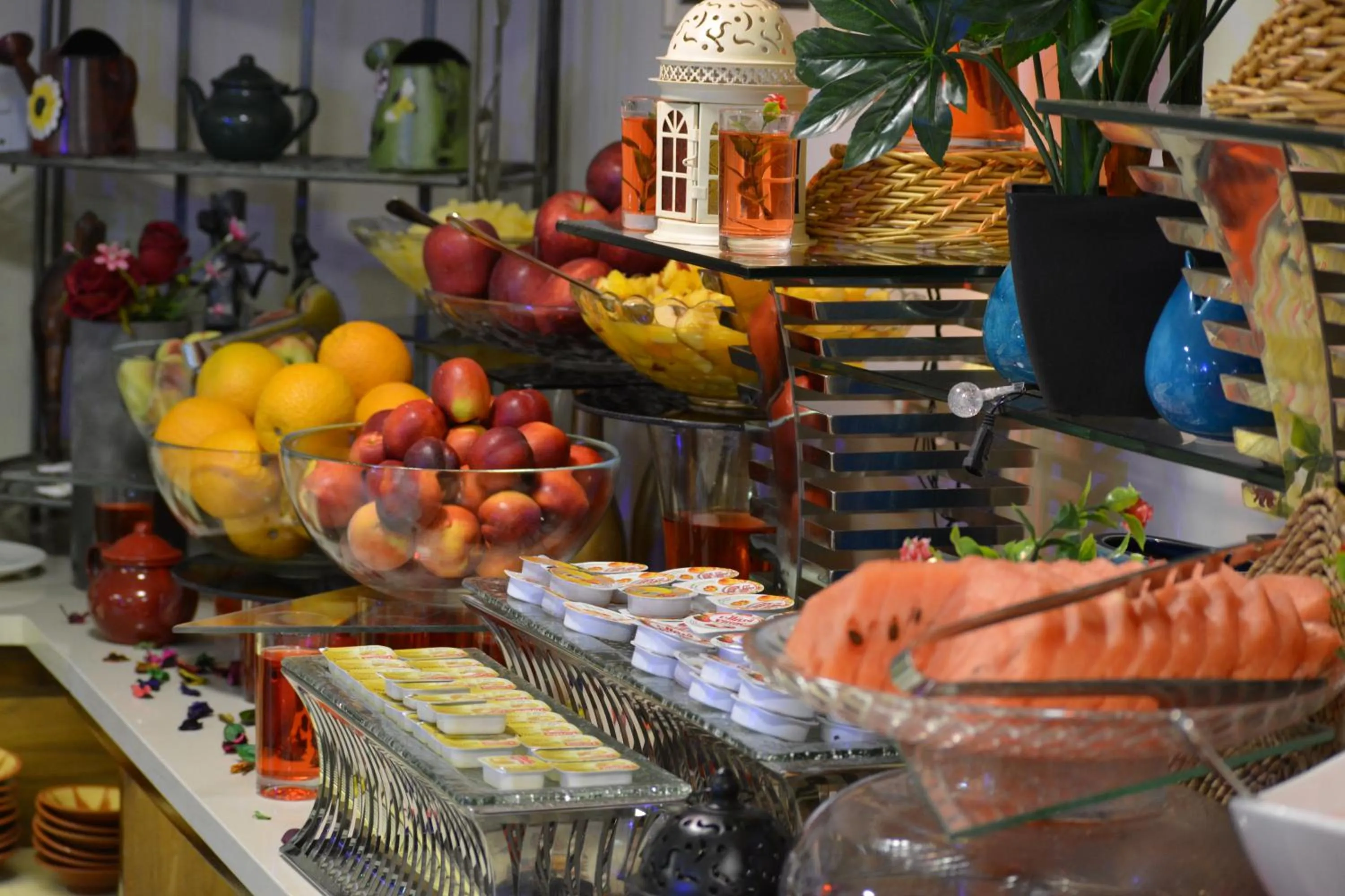 Buffet breakfast in City Tower Hotel