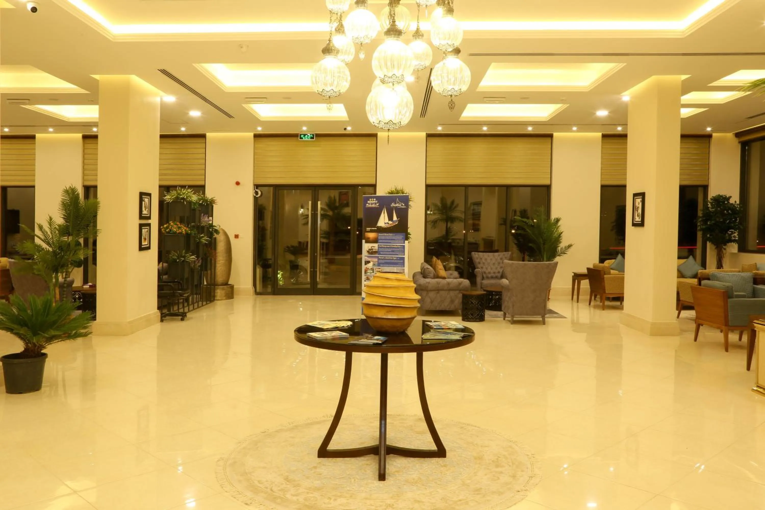 Lobby or reception in City Tower Hotel