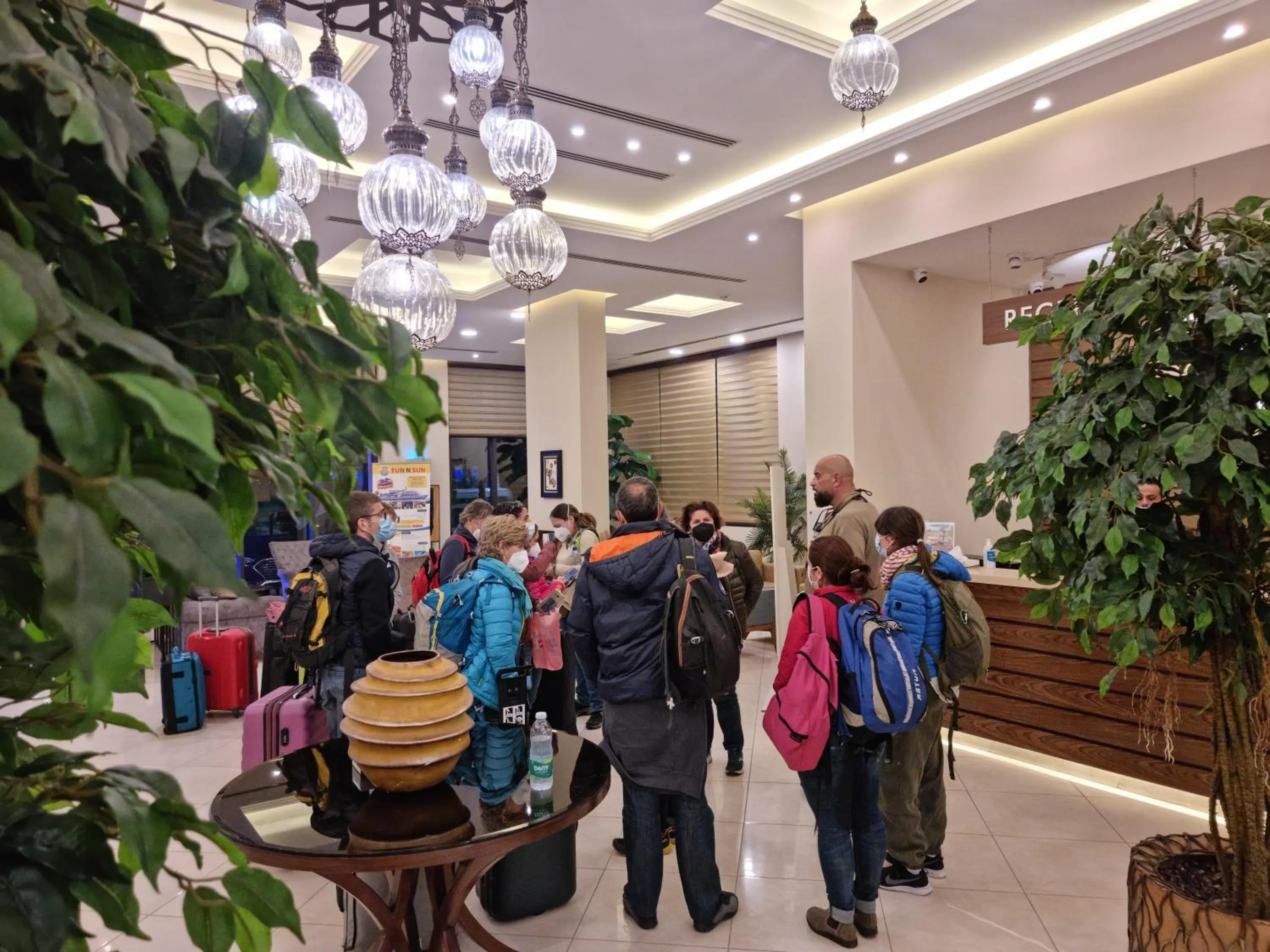 Lobby or reception in City Tower Hotel