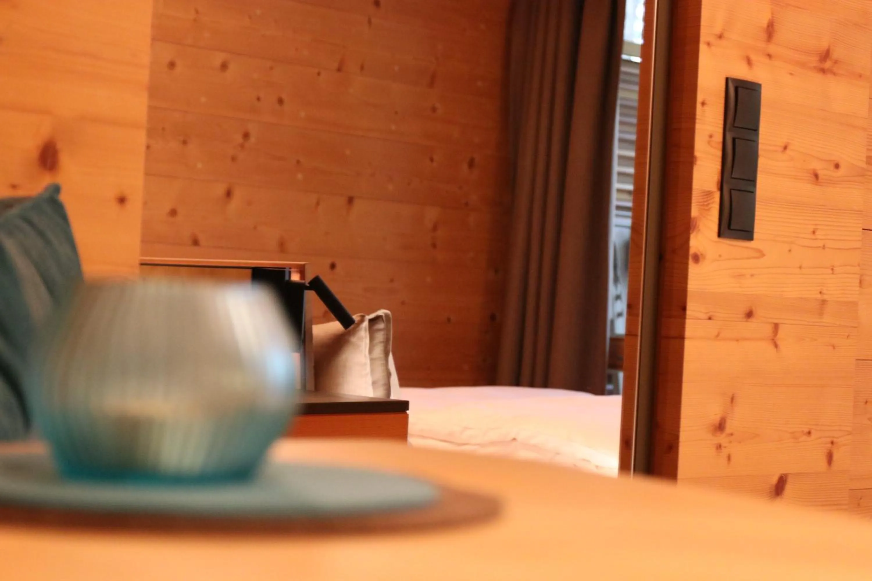 Decorative detail, Bed in Naturhotel Waldklause