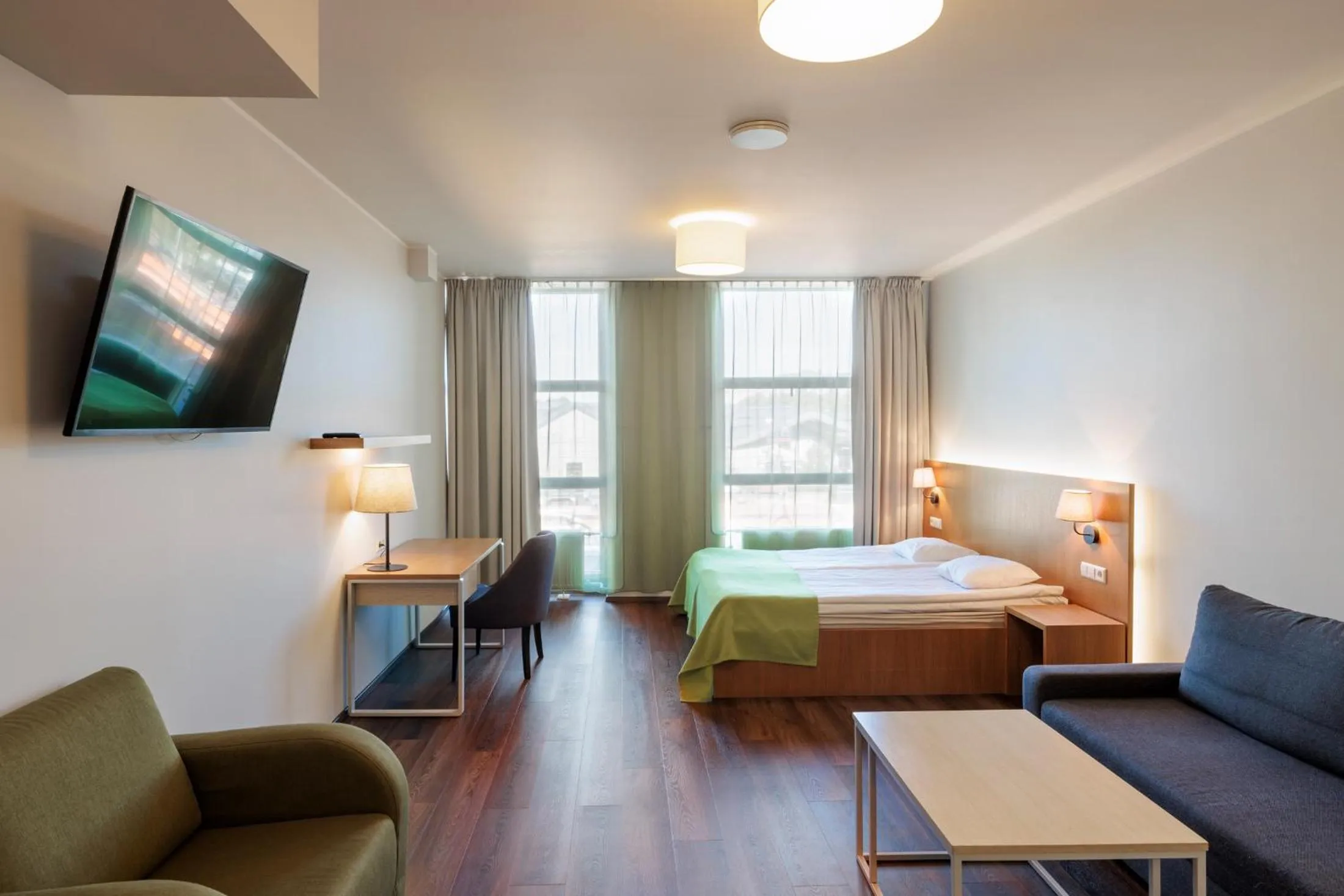 Bed in Go Hotel Shnelli