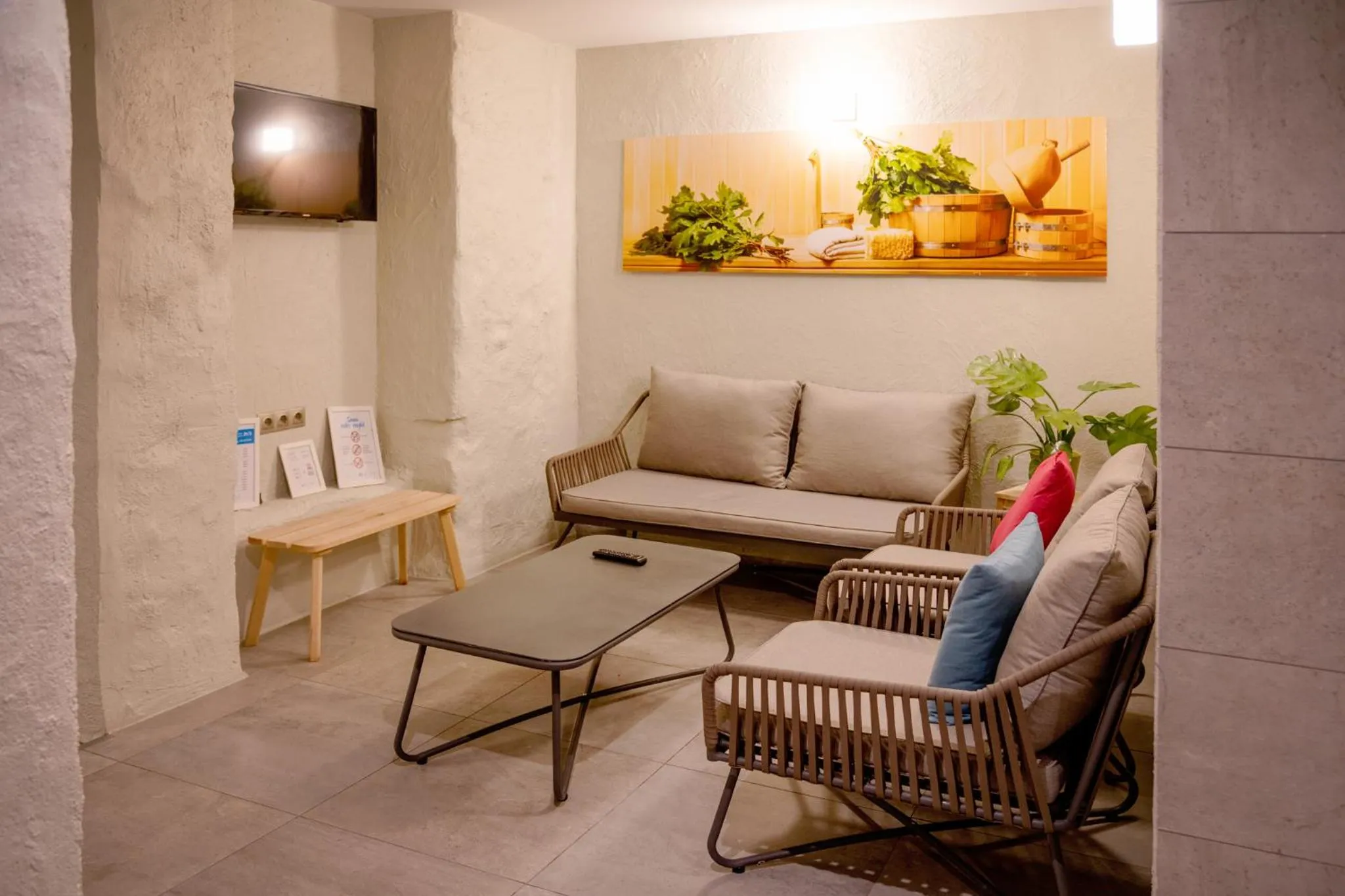 Sauna in Go Hotel Shnelli