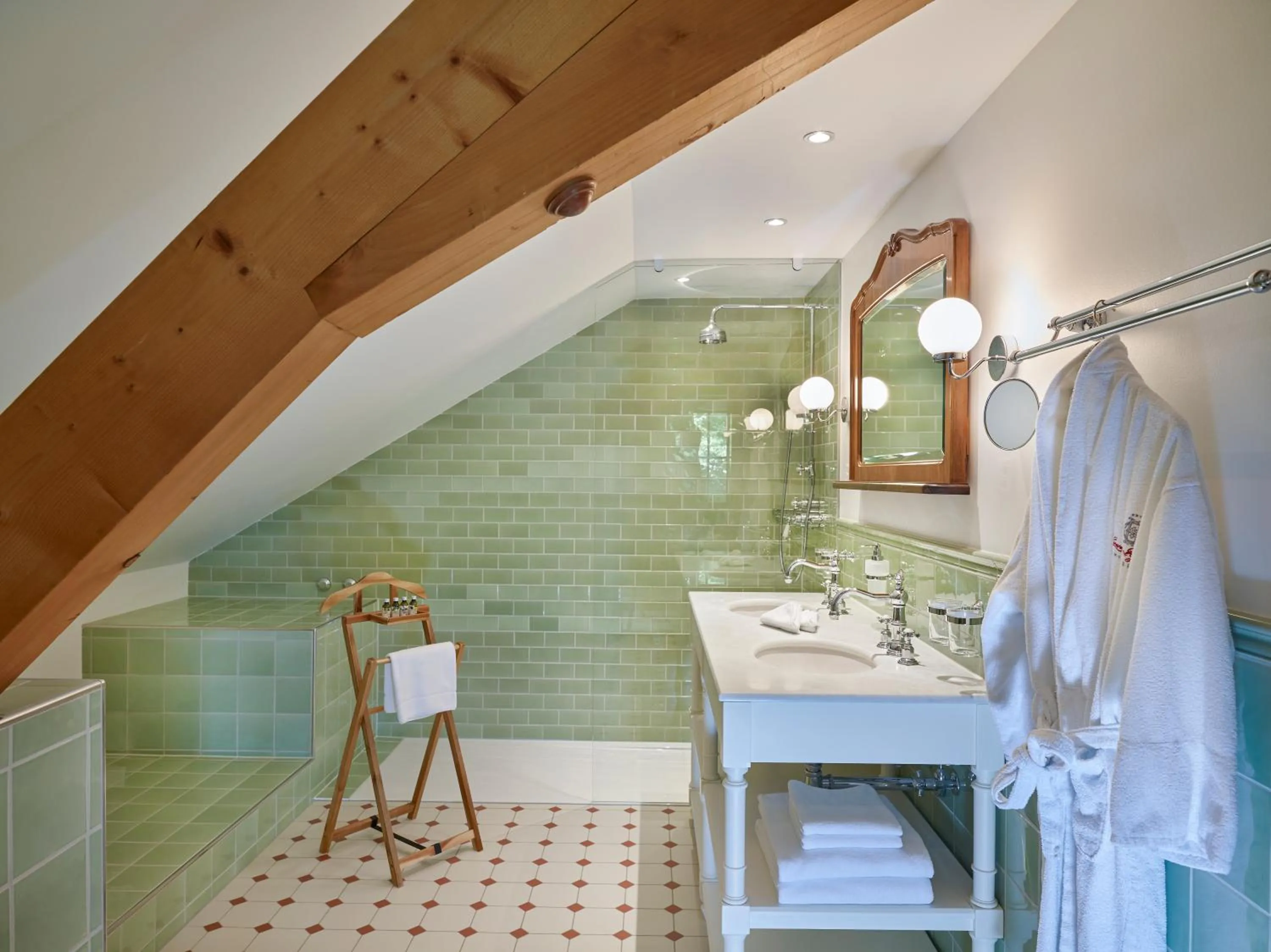 Bathroom in Grandhotel Giessbach