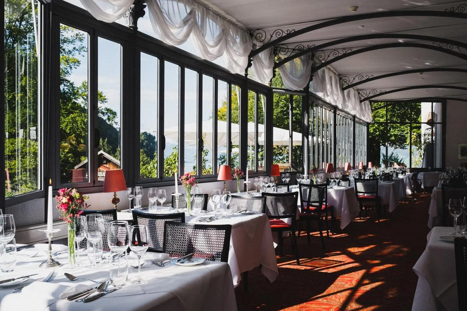 Restaurant/places to eat in Grandhotel Giessbach