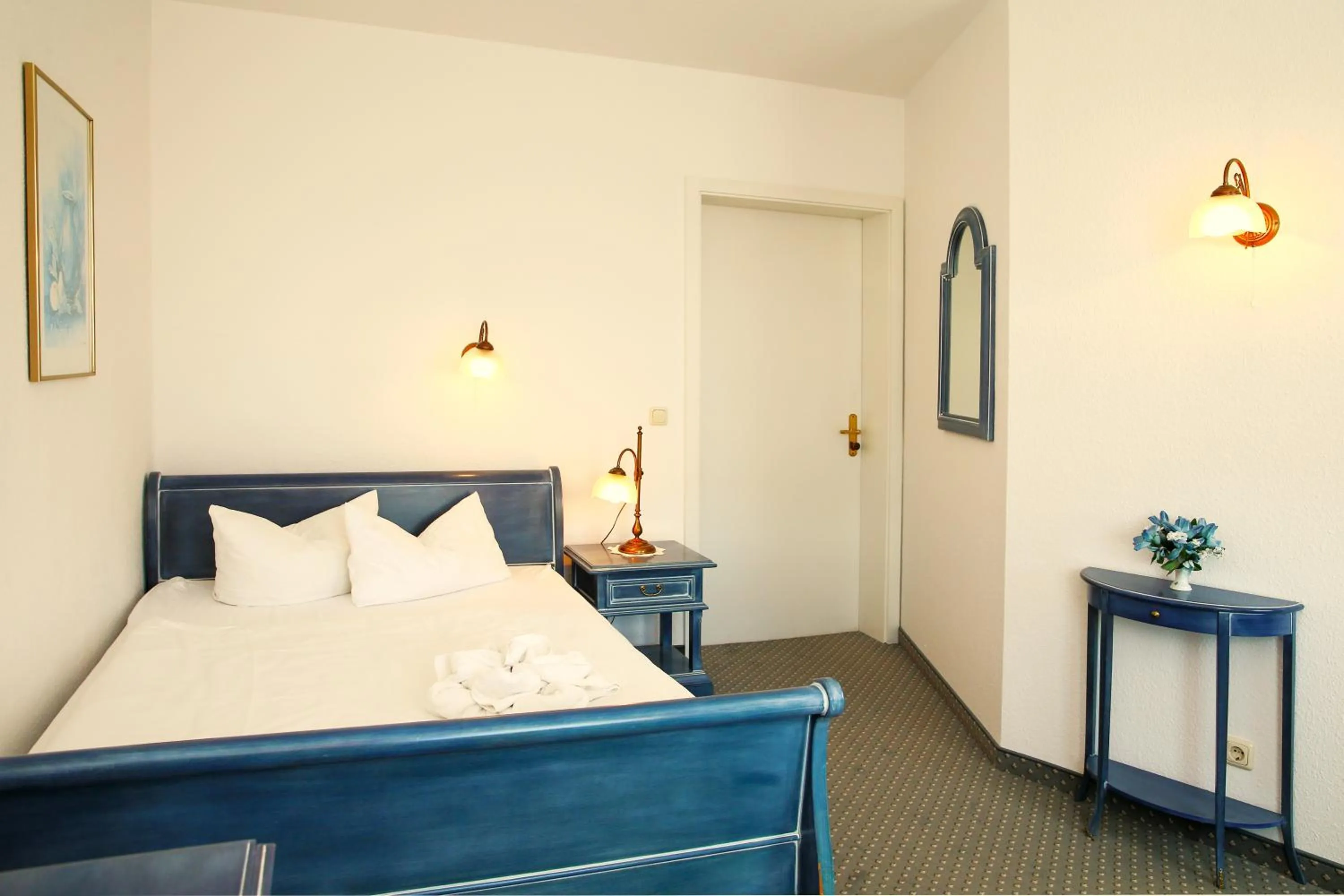 Bed in Hotel Esplanade Garni