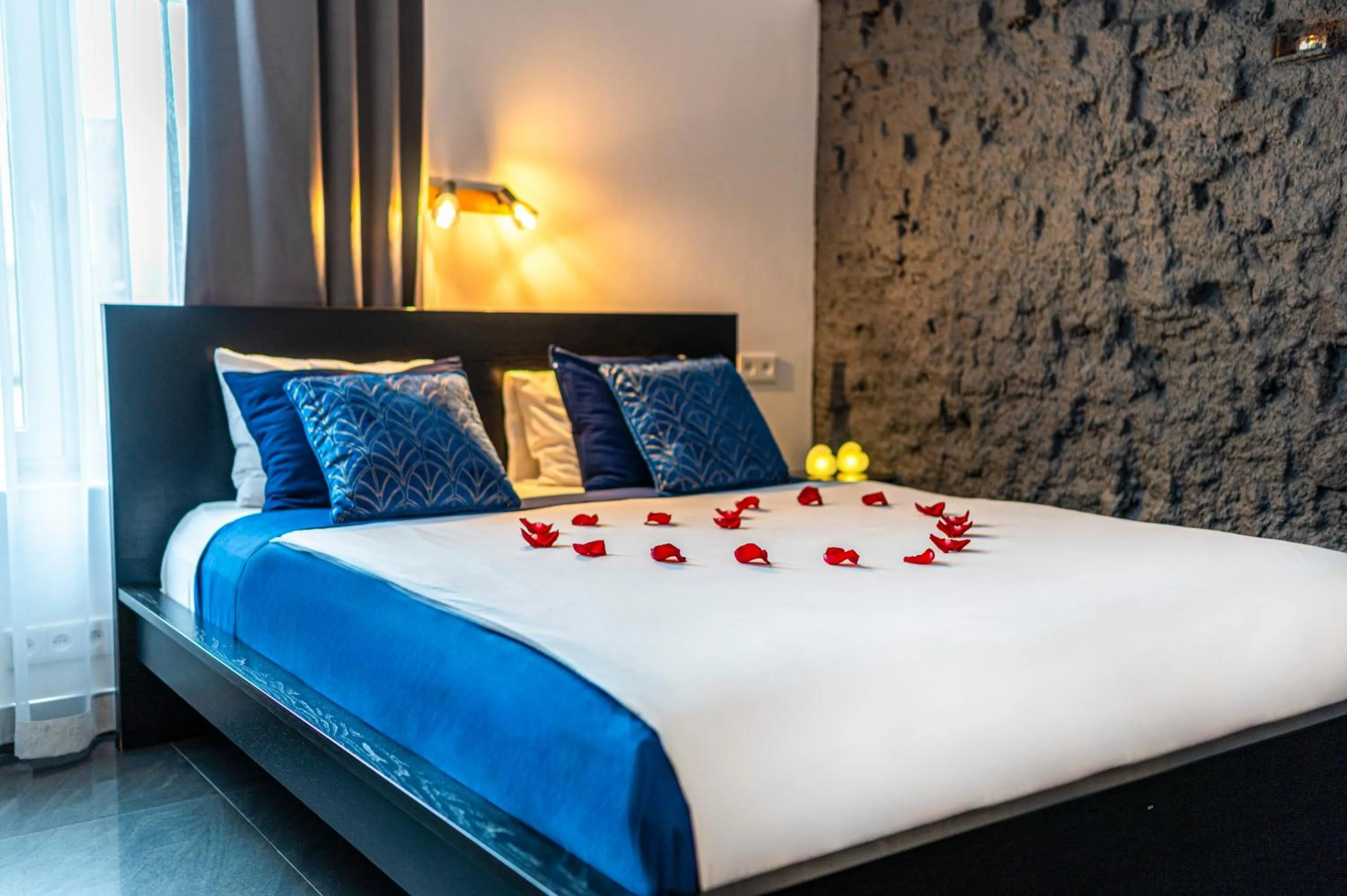 Bed in Komorowski Luxury Guest Rooms