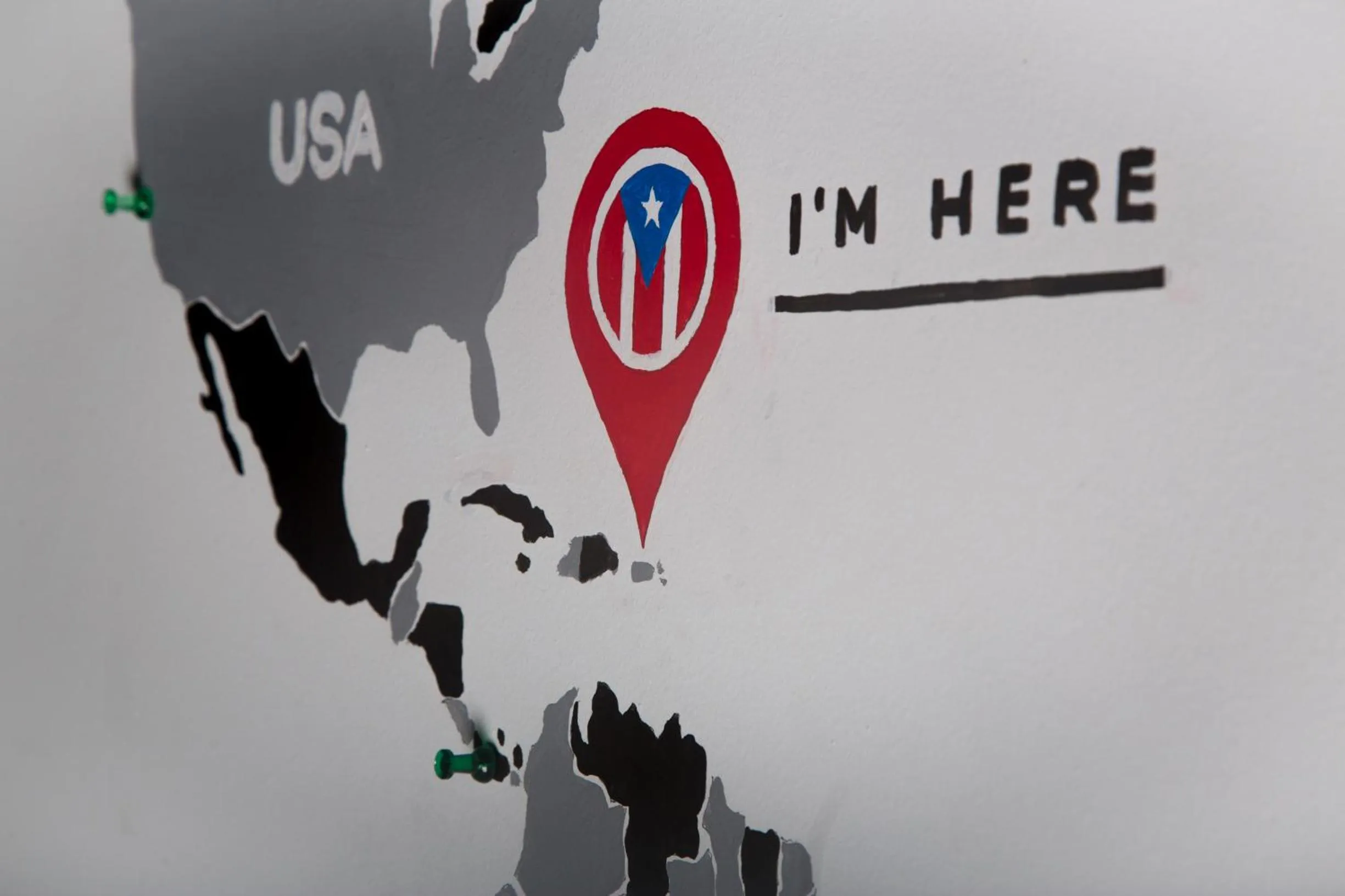 Decorative detail in Nomada Urban Beach Hostel- Calle Loiza