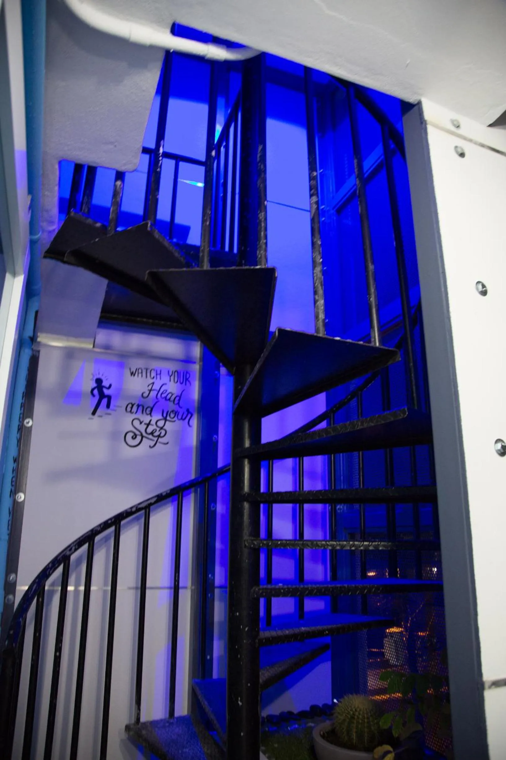 Balcony/Terrace in Nomada Urban Beach Hostel- Calle Loiza