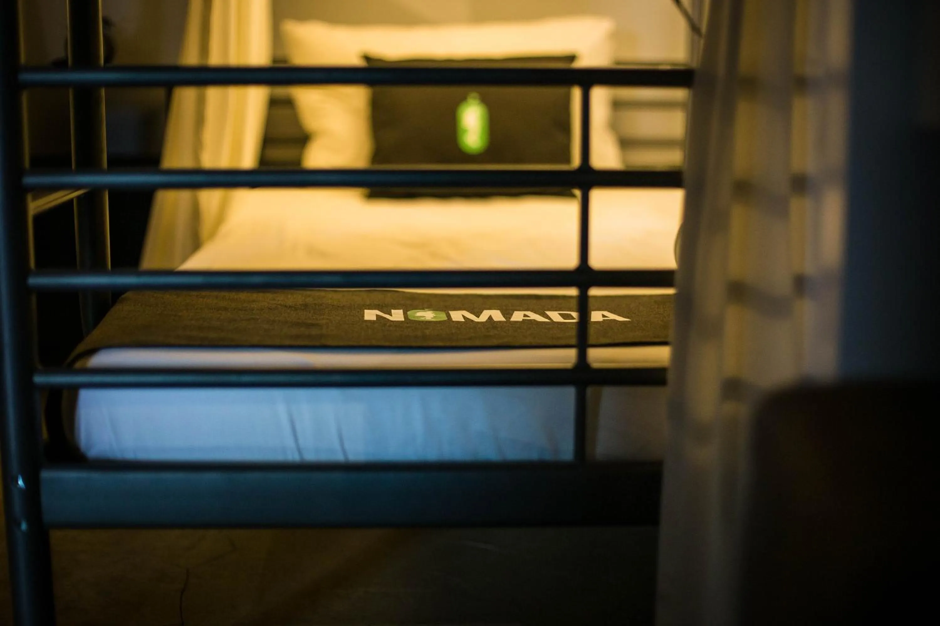 Bedroom, Bed in Nomada Urban Beach Hostel- Calle Loiza