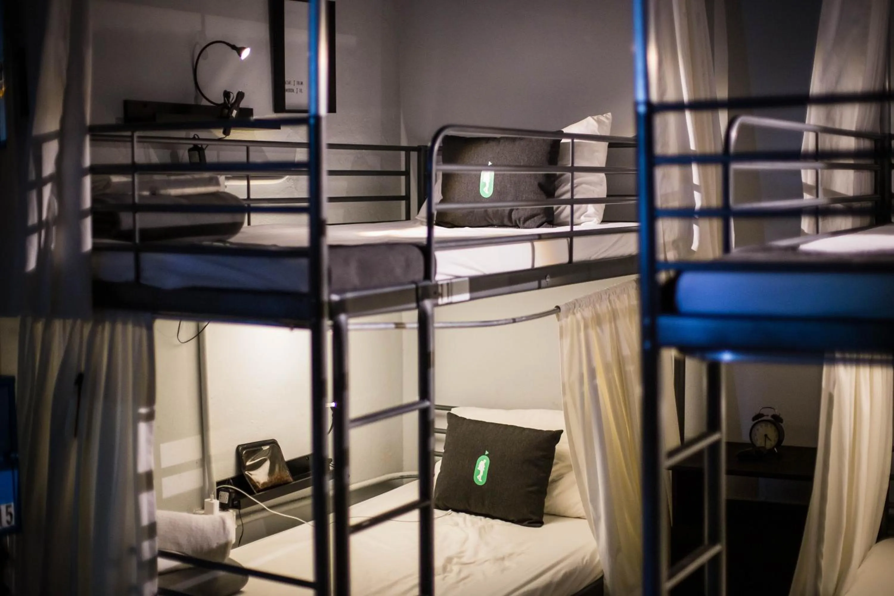 Bedroom, Bed in Nomada Urban Beach Hostel- Calle Loiza