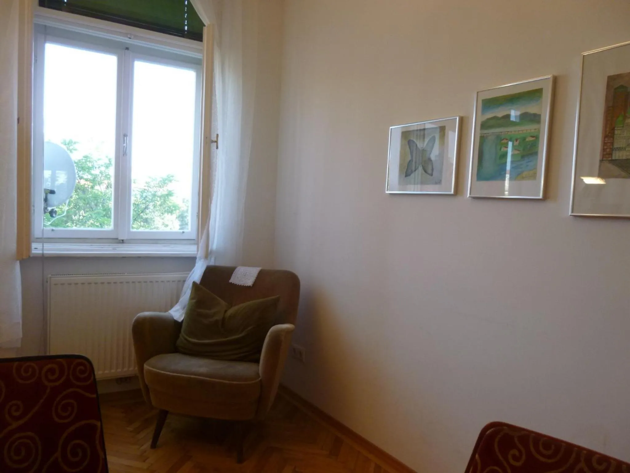 Seating area in Haus Max