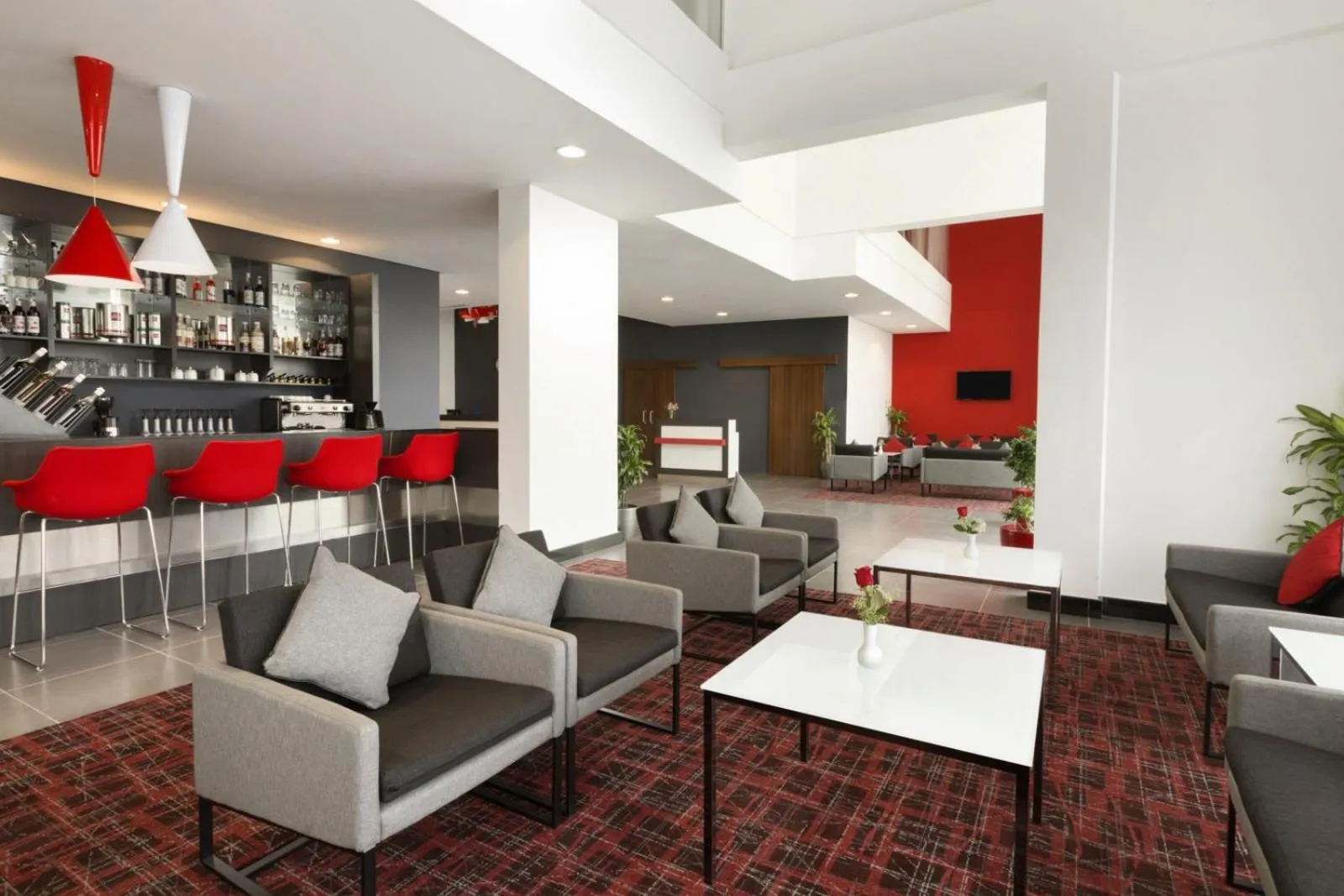 Seating area in Ramada Encore Al Khobar Olaya