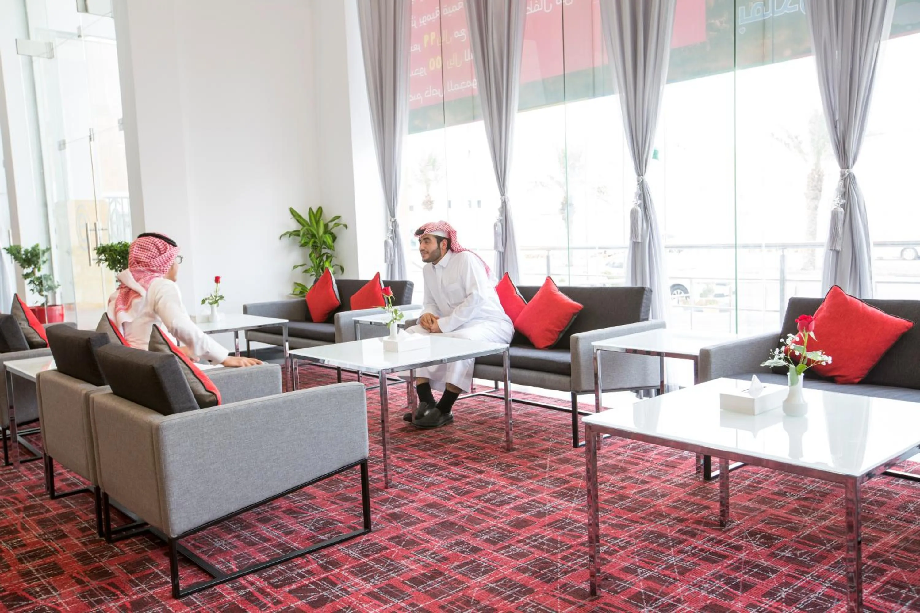 Seating area in Ramada Encore Al Khobar Olaya