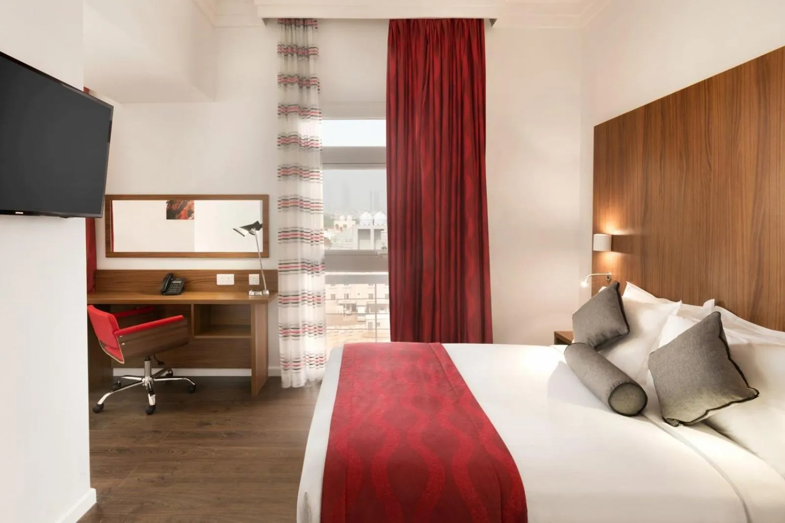 Bed in Ramada Encore Al Khobar Olaya