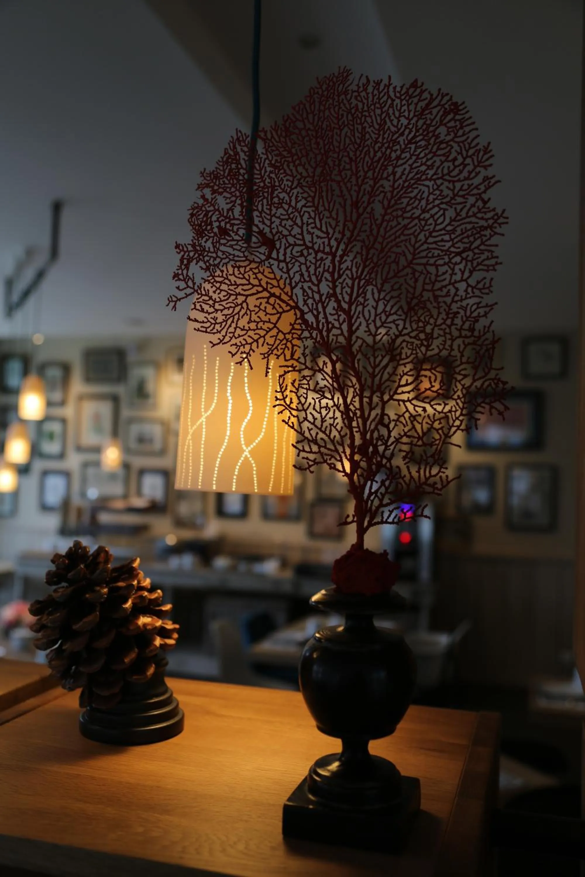 Decorative detail in The Originals Boutique Hôtel La Villa Ouest & Spa