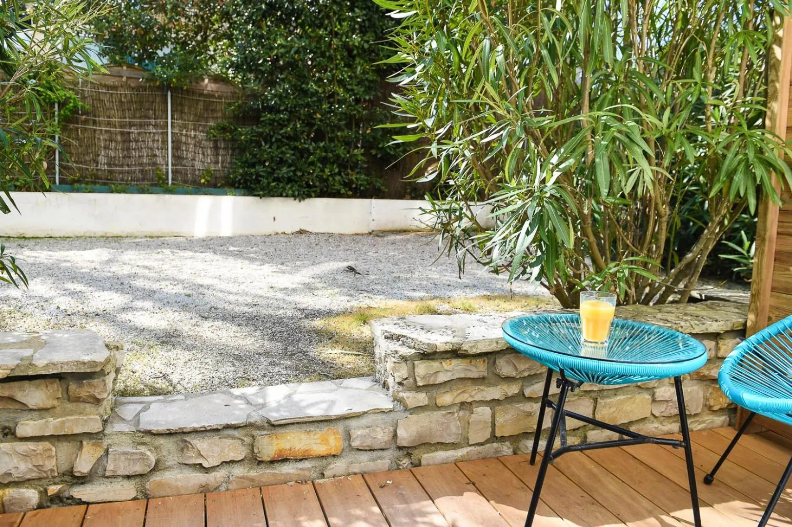 Patio in The Originals Boutique Hôtel La Villa Ouest & Spa