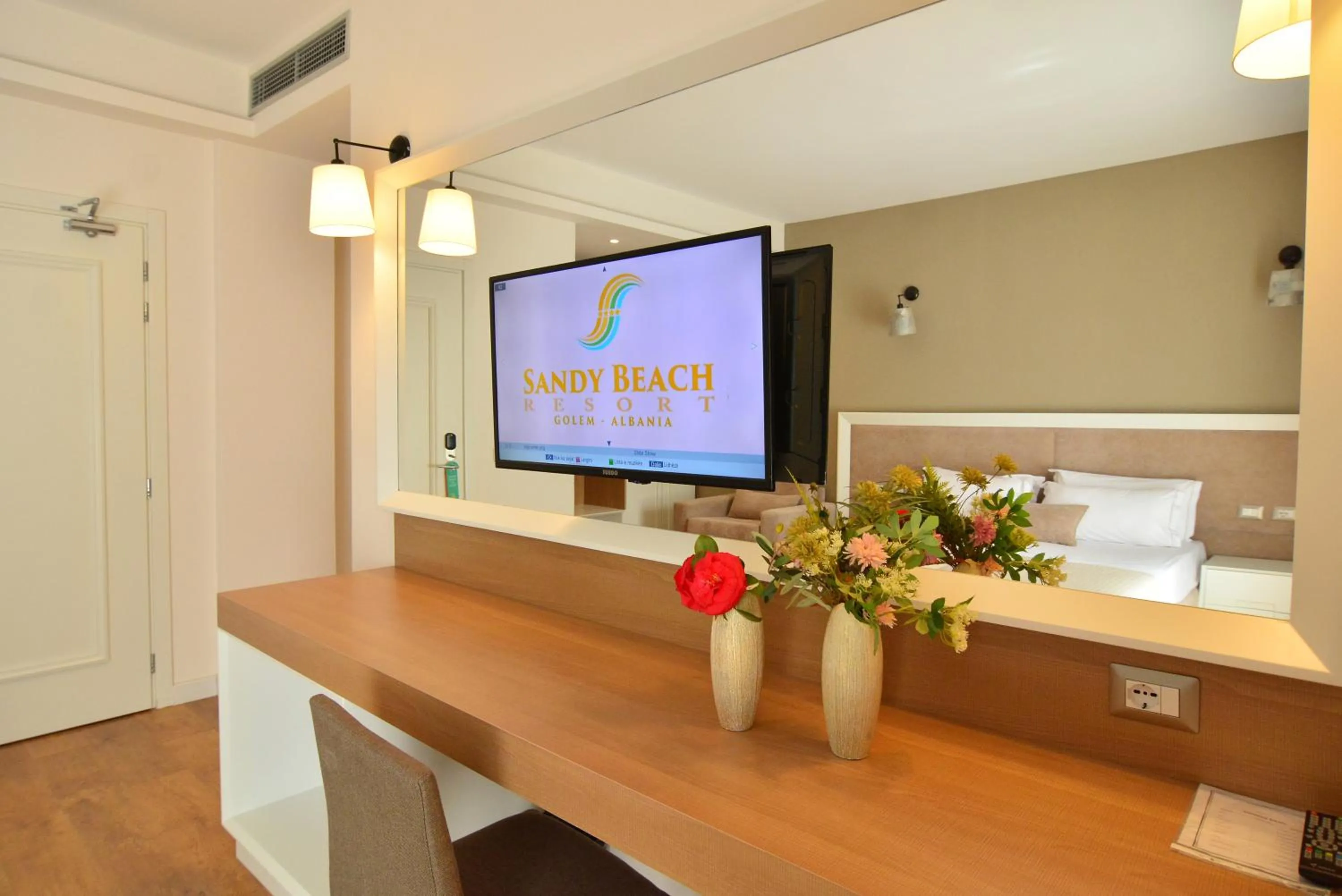 Bed in Sandy Beach Resort