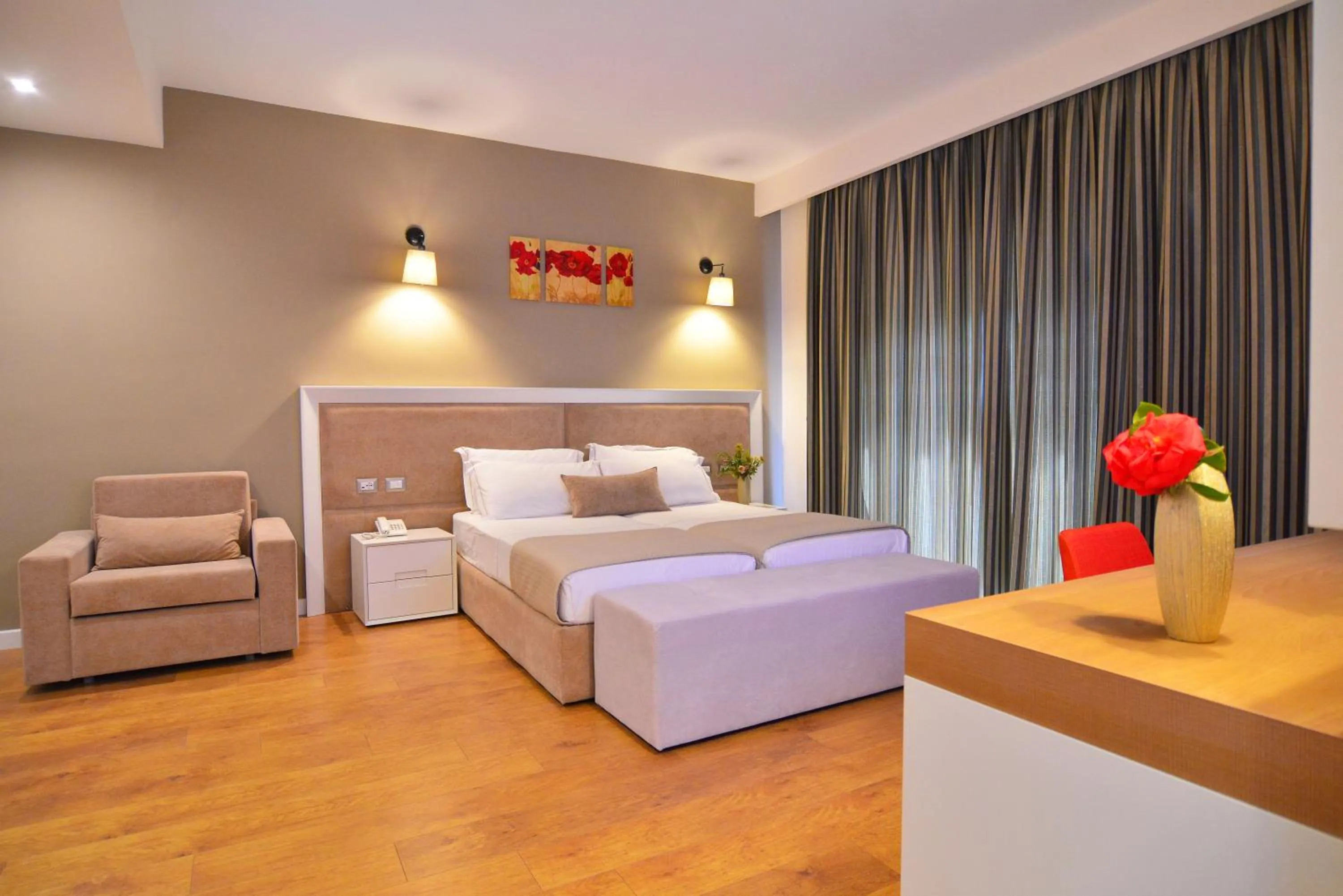 Bed in Sandy Beach Resort