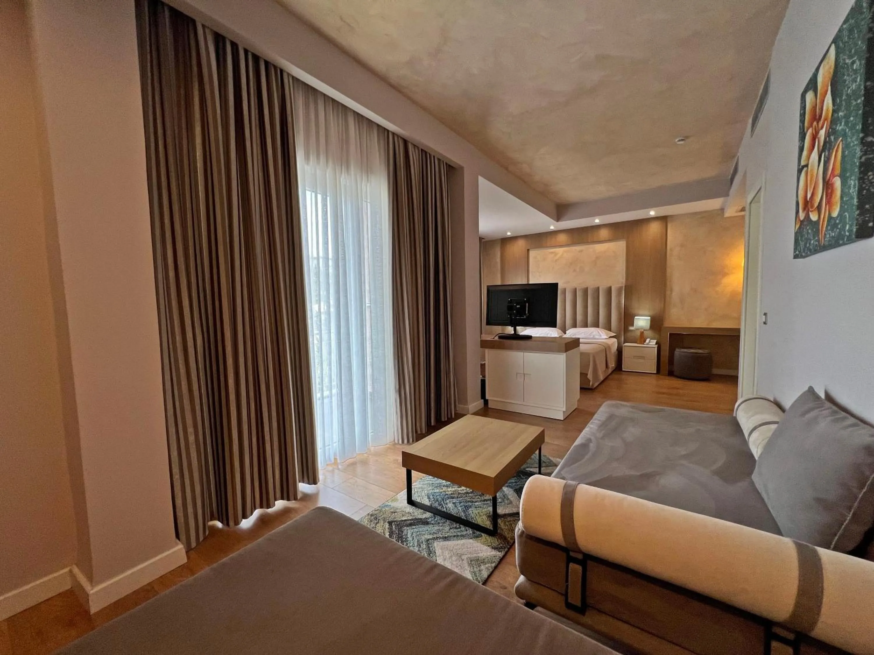 Bed in Sandy Beach Resort