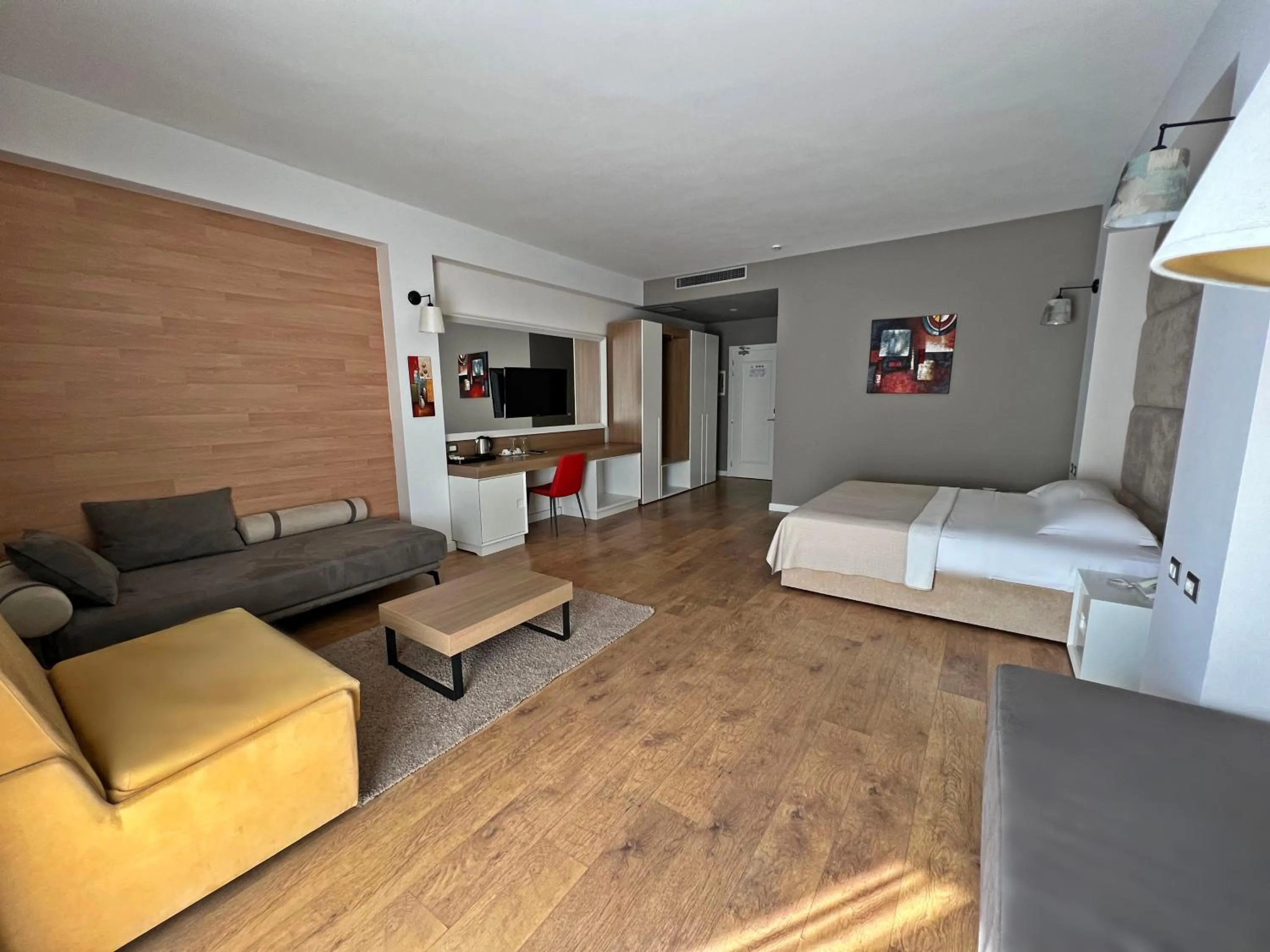 Bed in Sandy Beach Resort