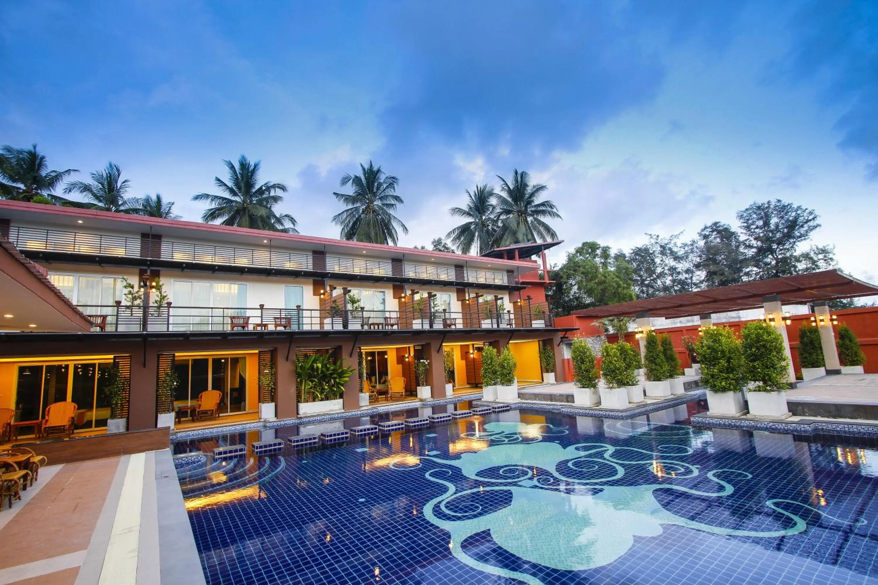 Property building in Baan Grood Arcadia Resort & Spa