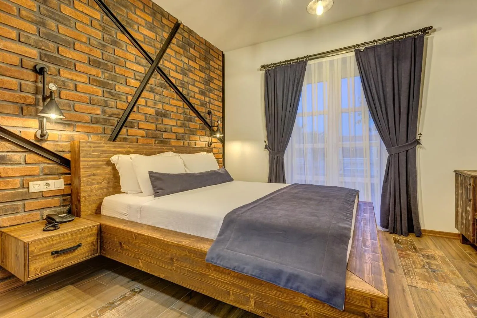 Bed in Bel Canto Alaçatı Hotel