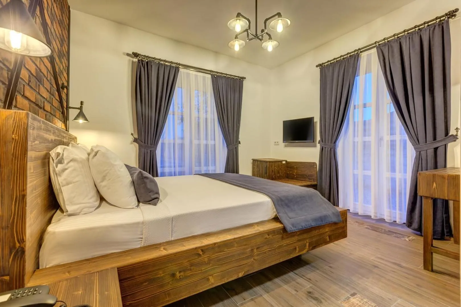 Bed in Bel Canto Alaçatı Hotel