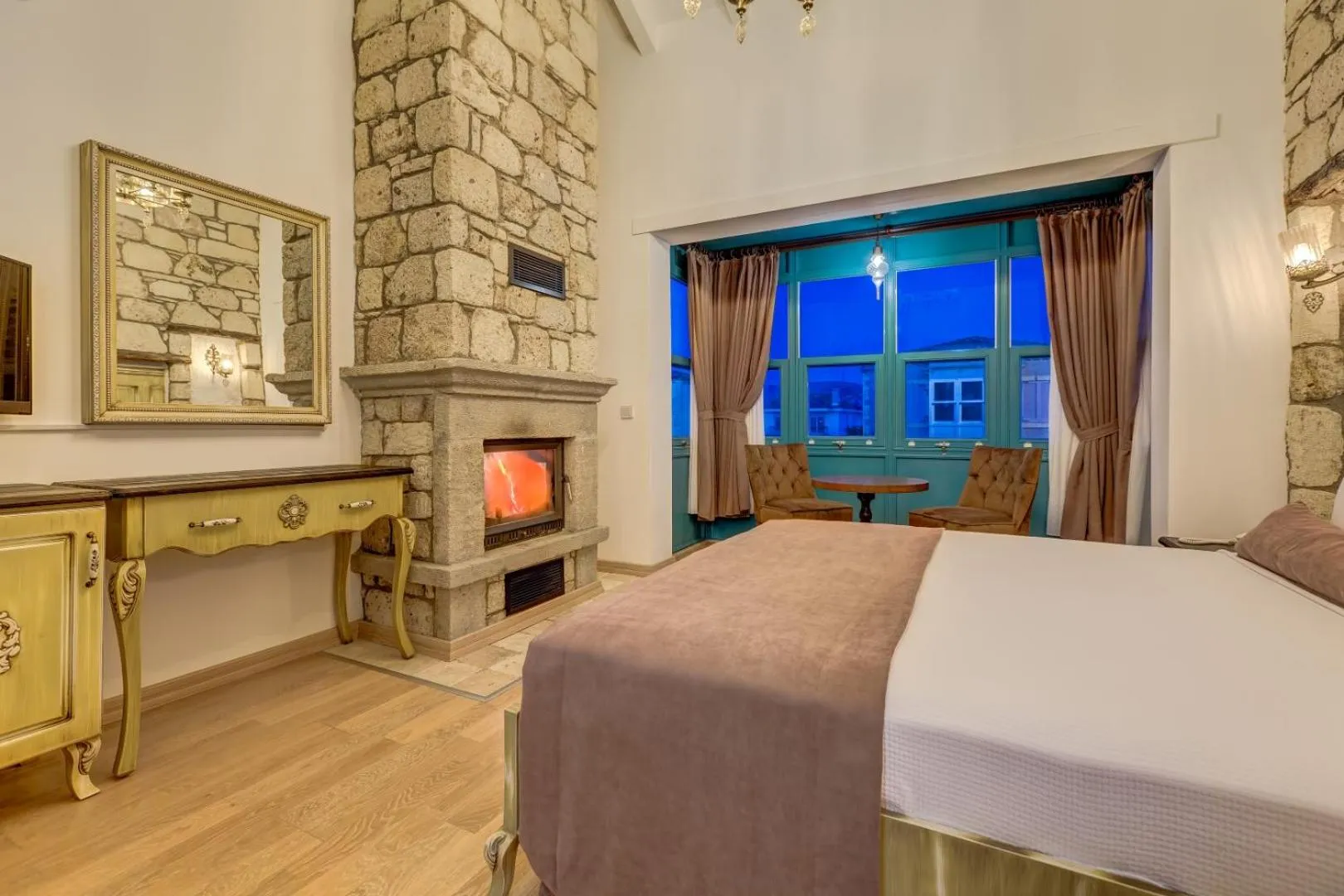 Bed in Bel Canto Alaçatı Hotel