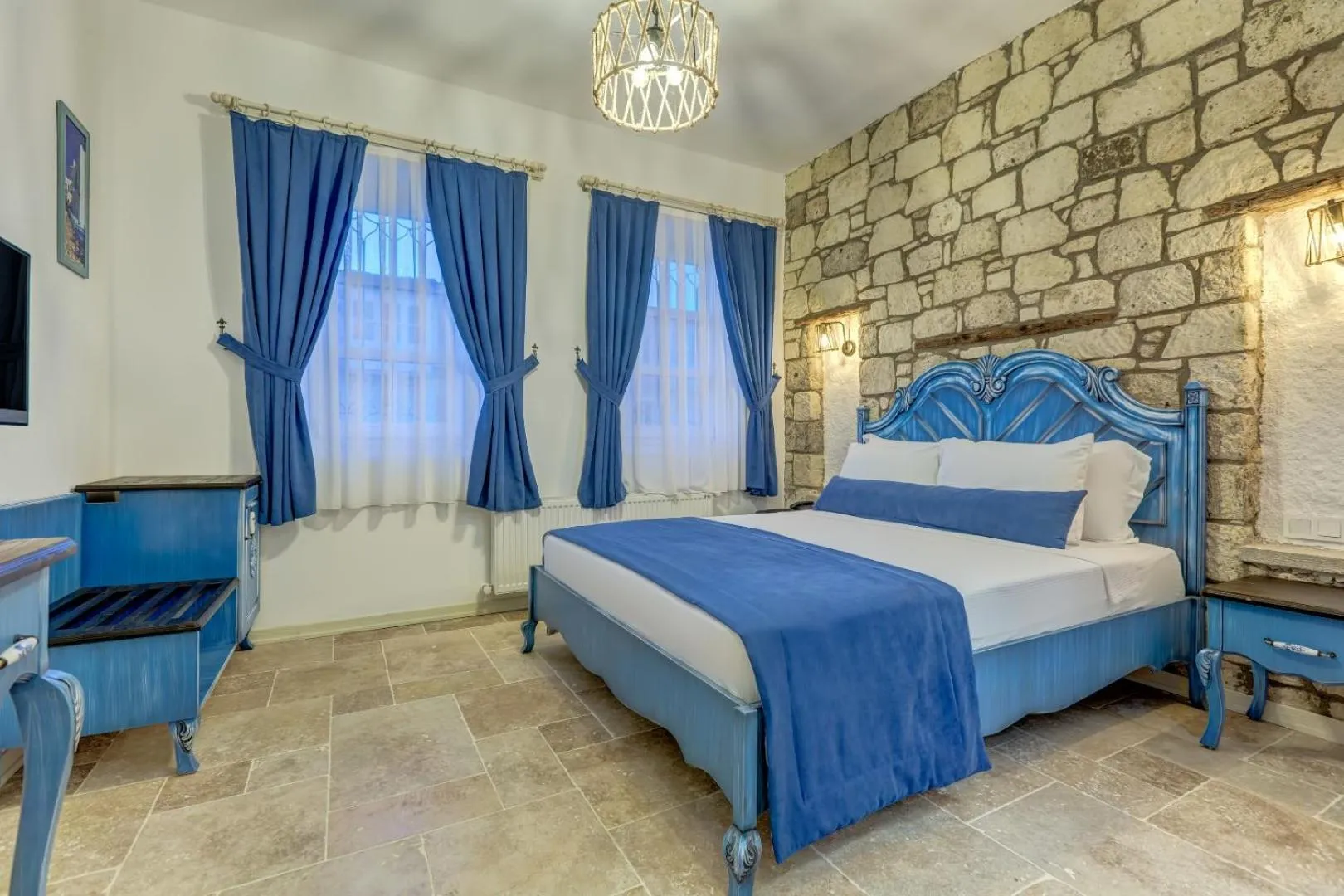 Bed in Bel Canto Alaçatı Hotel